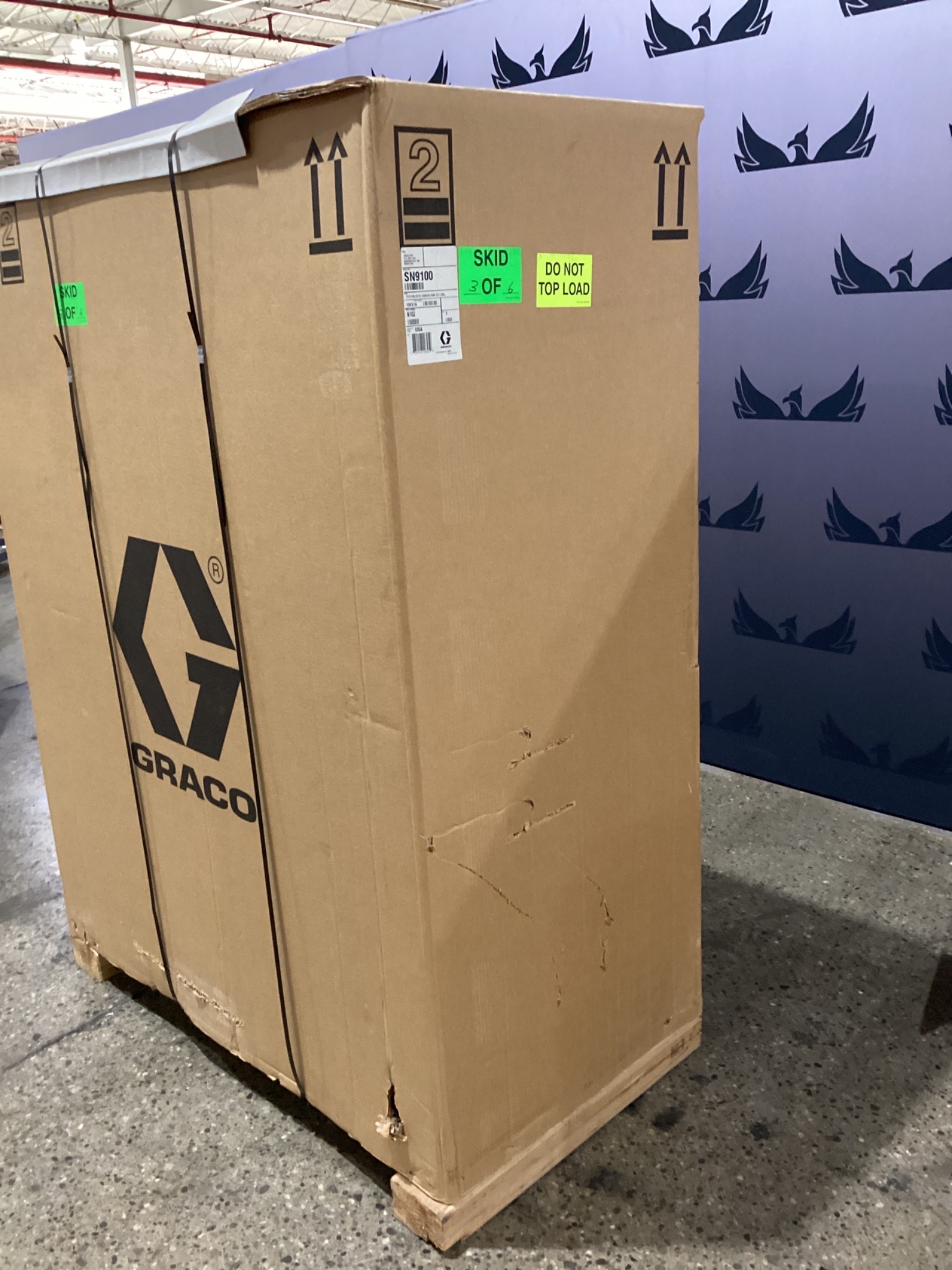 GRACO SN9100 SEALANT SYSTEM TANDEM RAM 23:1 200L NEW 1