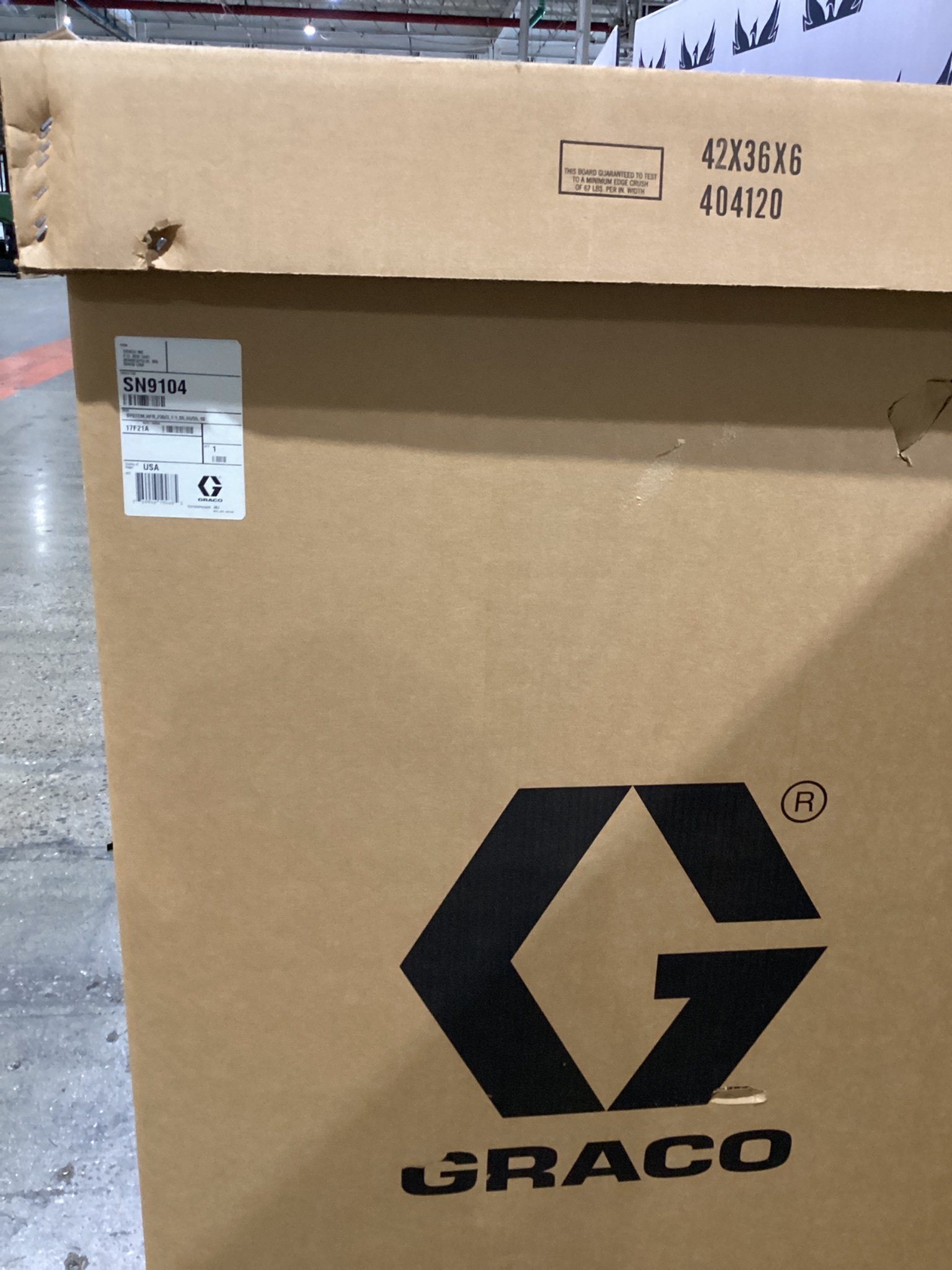 GRACO SN9104 SEALANT SYSTEM HFR 230/3 1:1 SS 55/55 10 NEW 3
