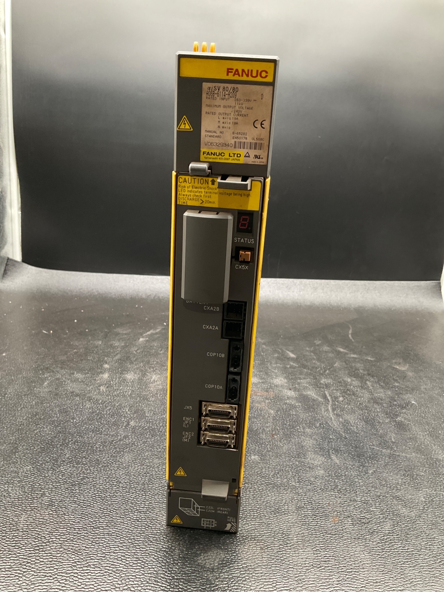 FANUC A06B-6114-H209 SERVO AMPLIFIER MODULE SVM2-80/80i USED 4