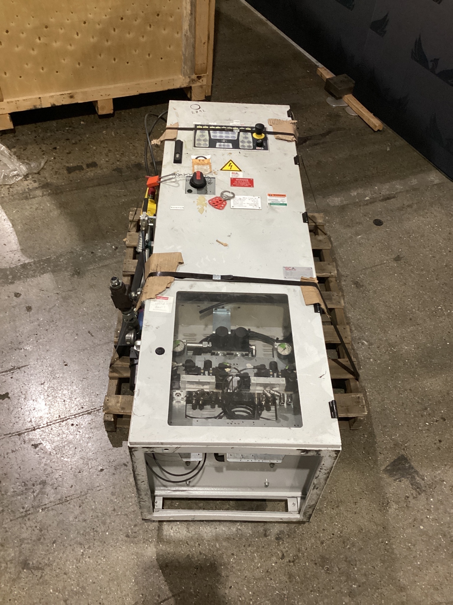 SCA 90903.545112 SEALANT PUMP CONTROLLER USED 0