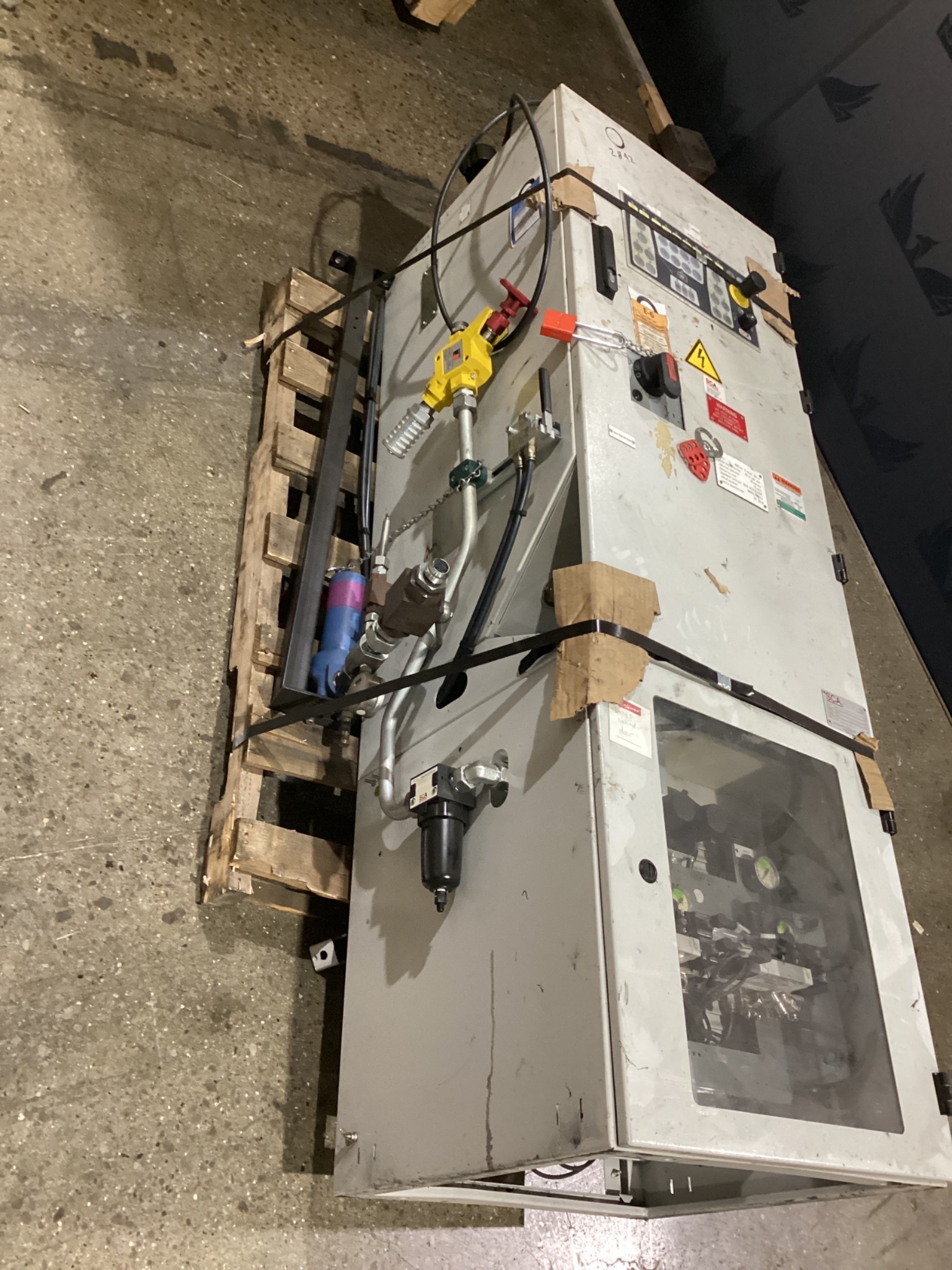 SCA 90903.545112 SEALANT PUMP CONTROLLER USED 1