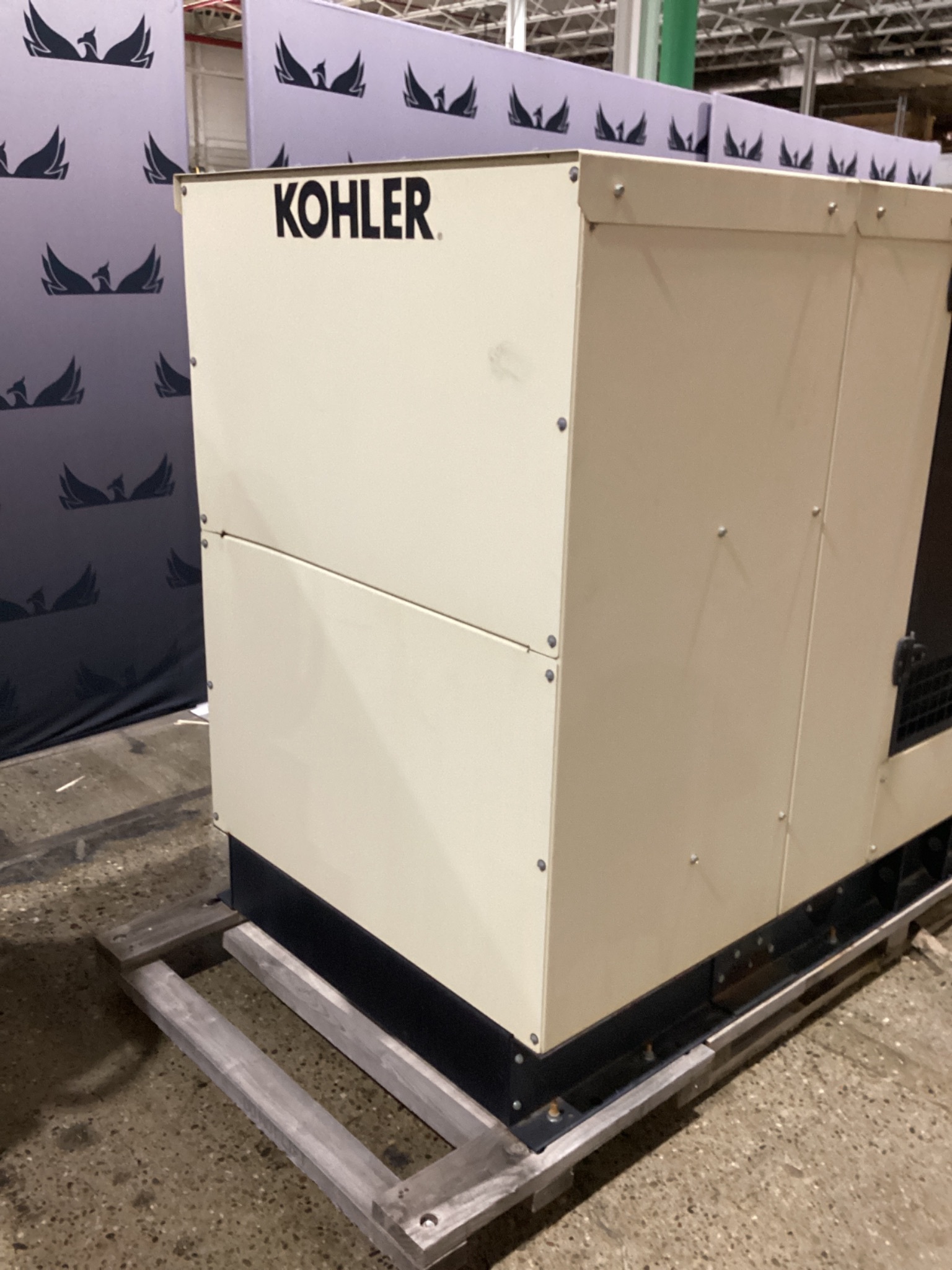 KOHLER 100REZGD NATURAL GAS GENERATOR 100KW APM402 USED 2
