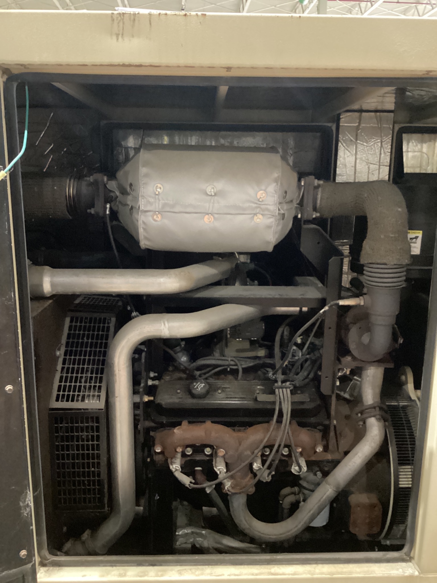 KOHLER 100REZGD NATURAL GAS GENERATOR 100KW APM402 USED 5