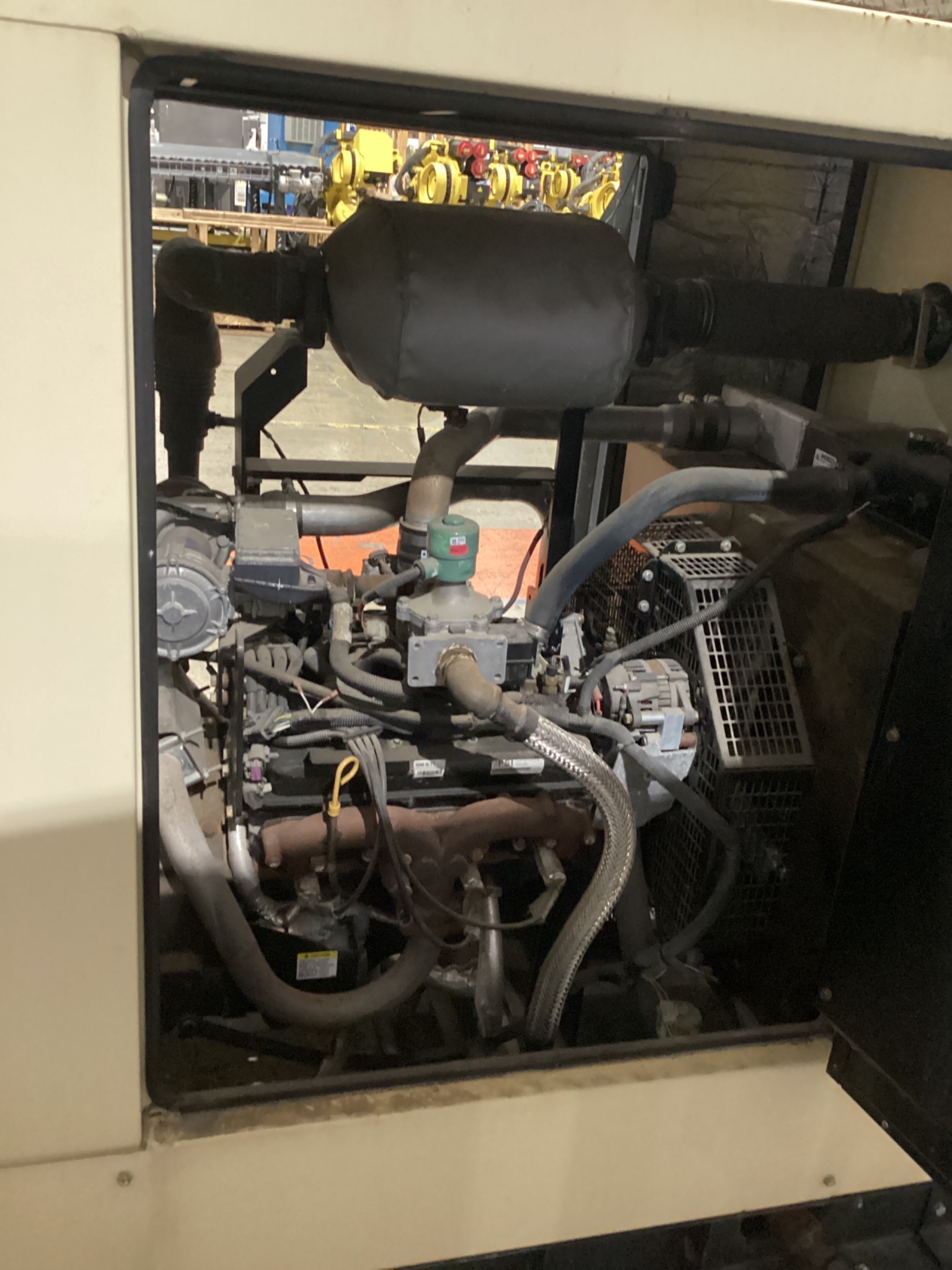 KOHLER 100REZGD NATURAL GAS GENERATOR 100KW APM402 USED 8
