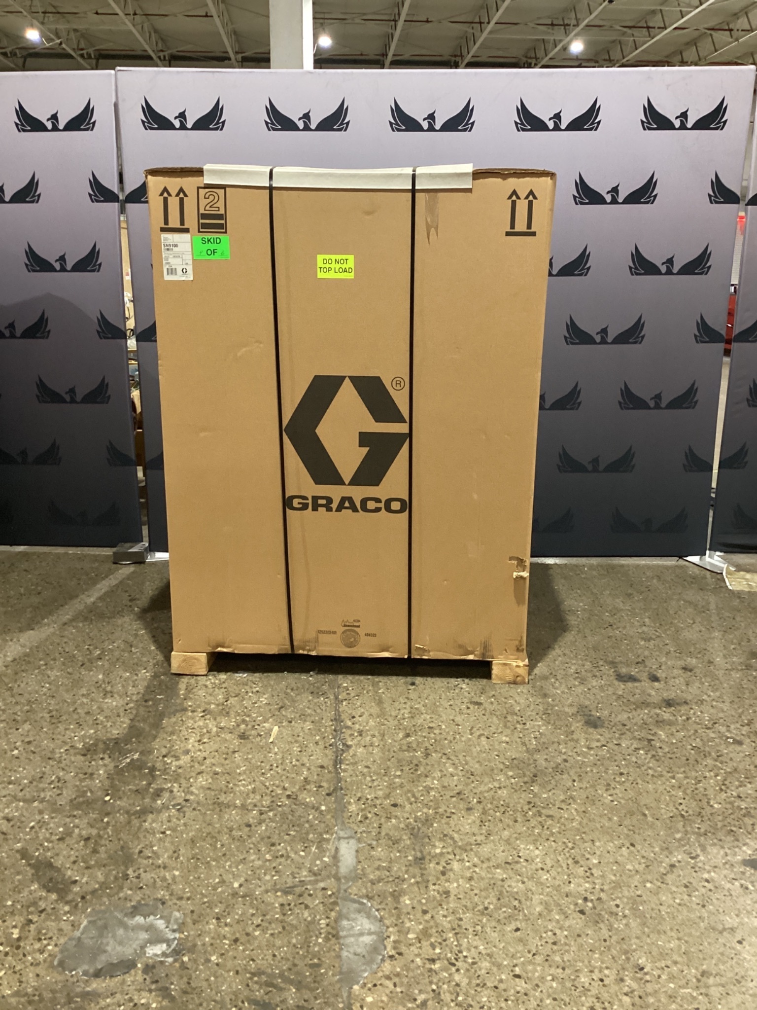 GRACO SN9100 SEALANT SYSTEM TANDEM RAM 23:1 200L NEW 0