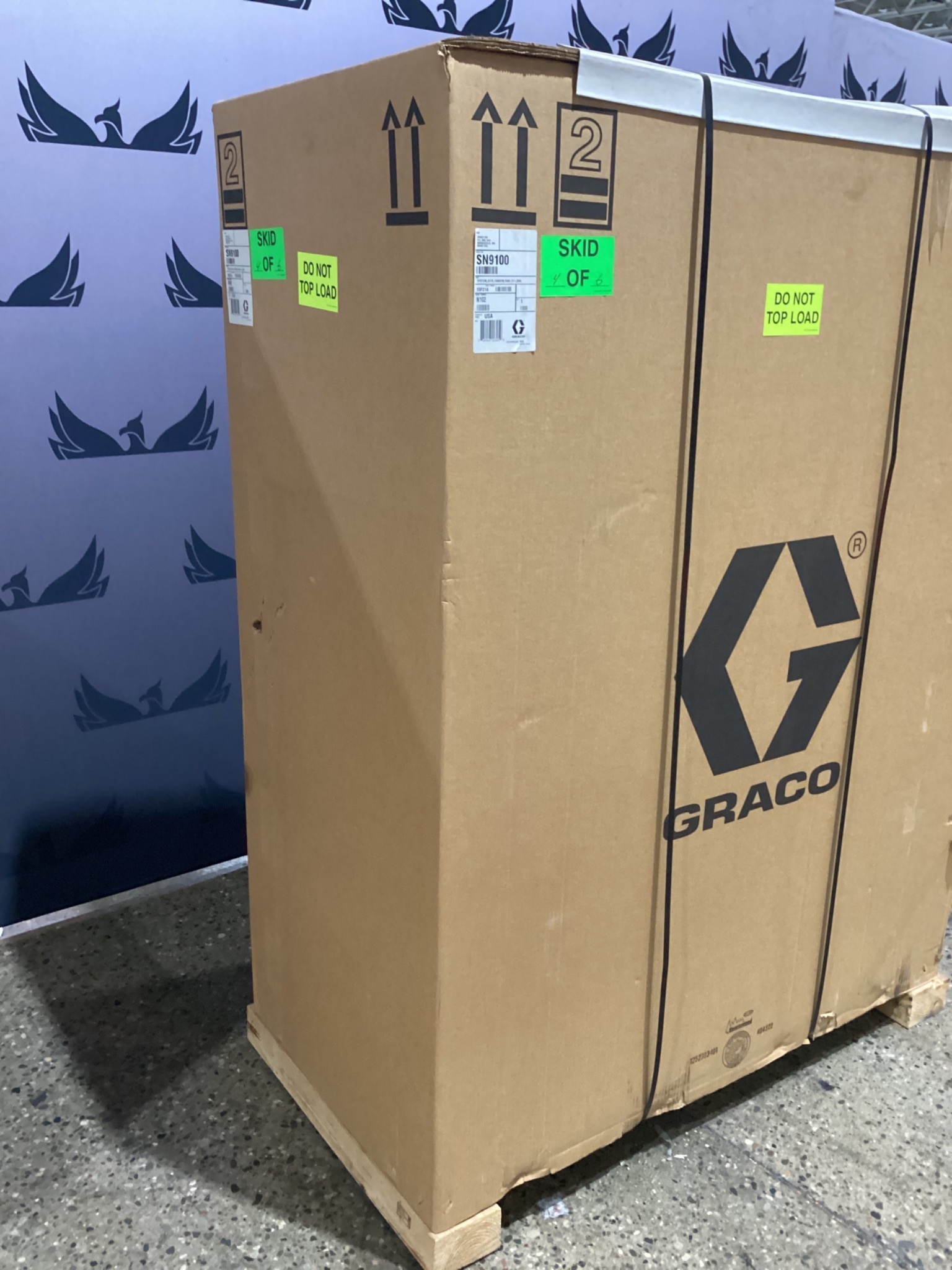 GRACO SN9100 SEALANT SYSTEM TANDEM RAM 23:1 200L NEW 1