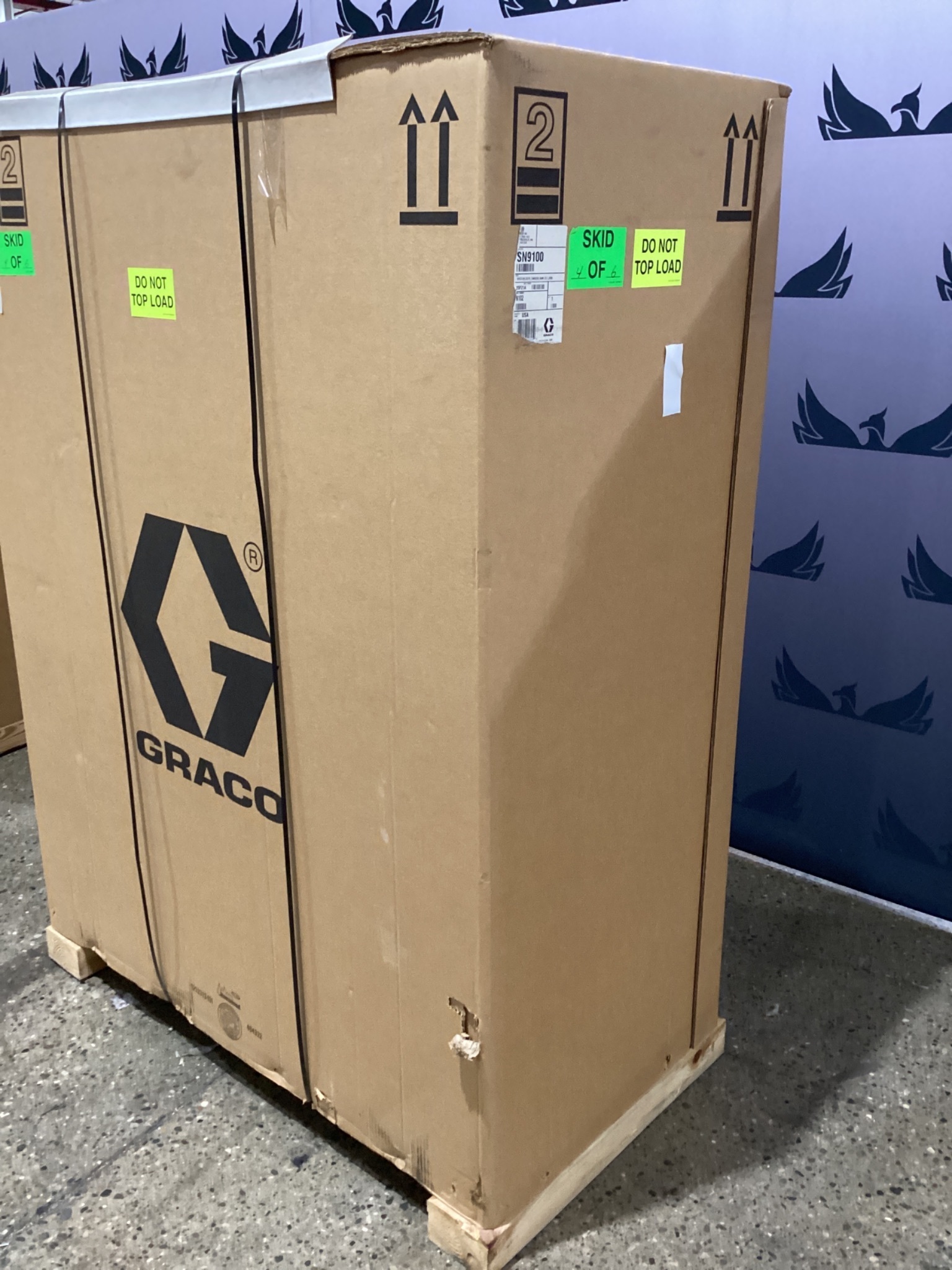 GRACO SN9100 SEALANT SYSTEM TANDEM RAM 23:1 200L NEW 2