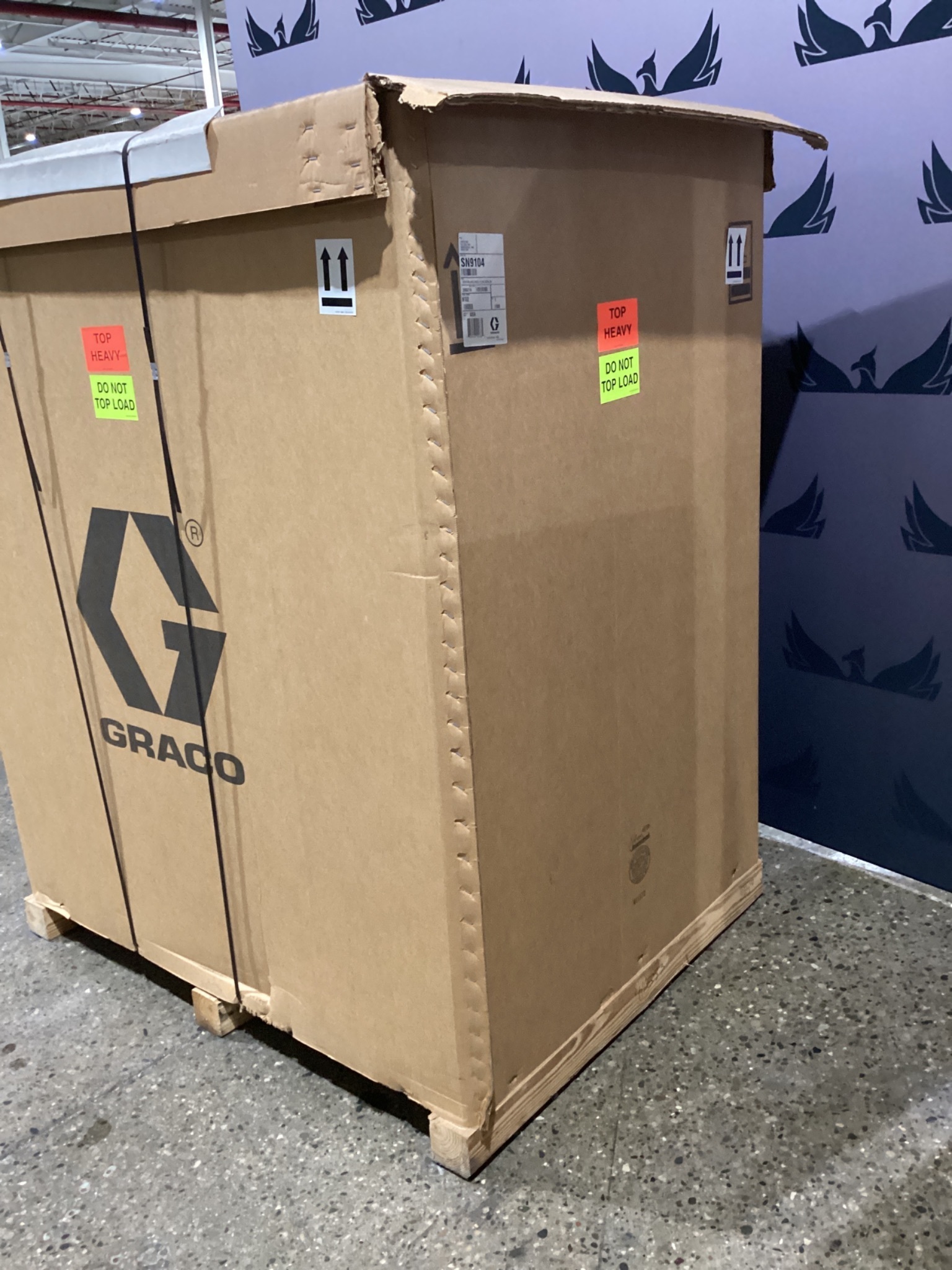 GRACO SN9104 HFR Supply System 230/3 1:1 SS 55/55 10 NEW 2