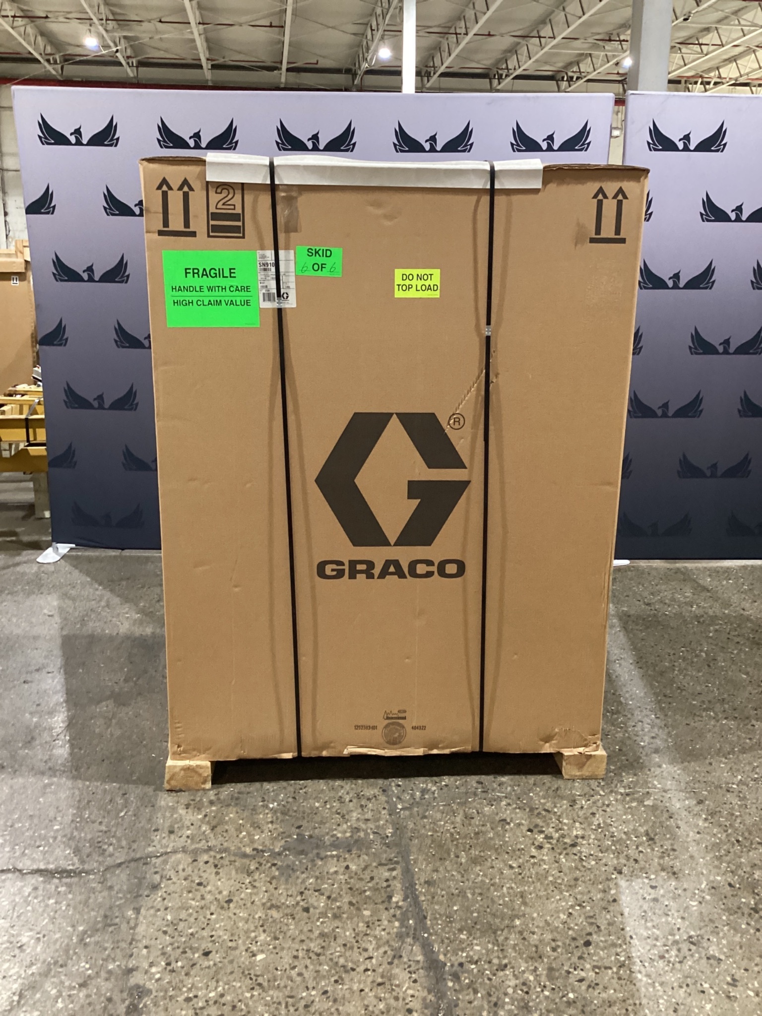 GRACO SN9100 Tandem Ram Supply System 23:1 200L NEW 0