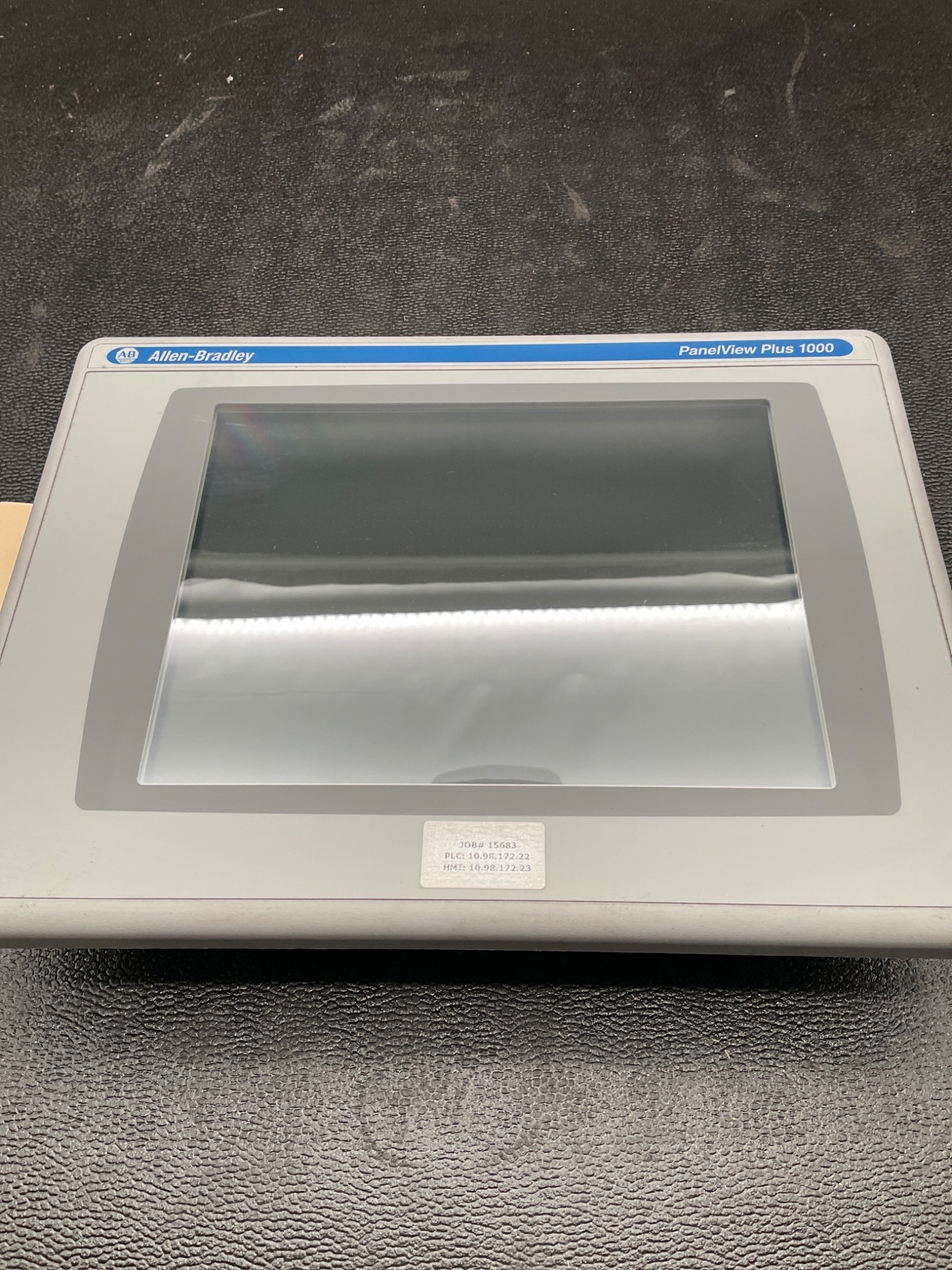 ALLEN BRADLEY 2711PC-T10C4D8 PanelView Plus 1000 Compact Terminal USED 0