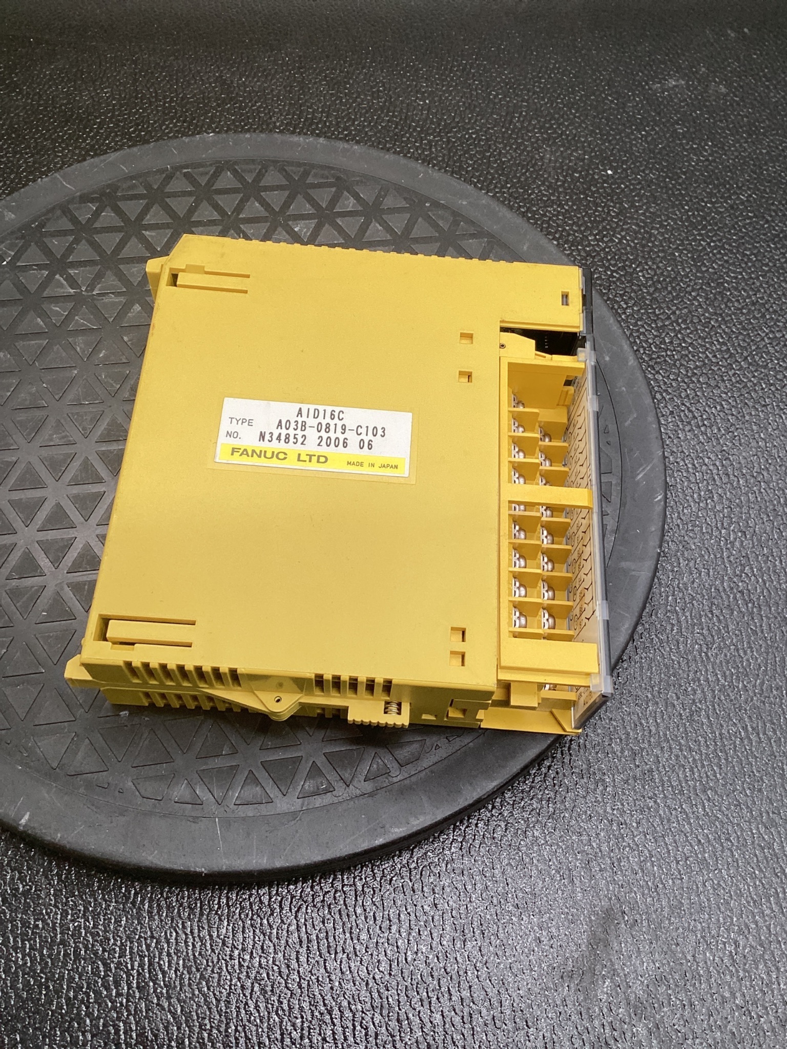 FANUC A03B-0819-C103 16PT DC INPUT MODULE AID16C USED 0