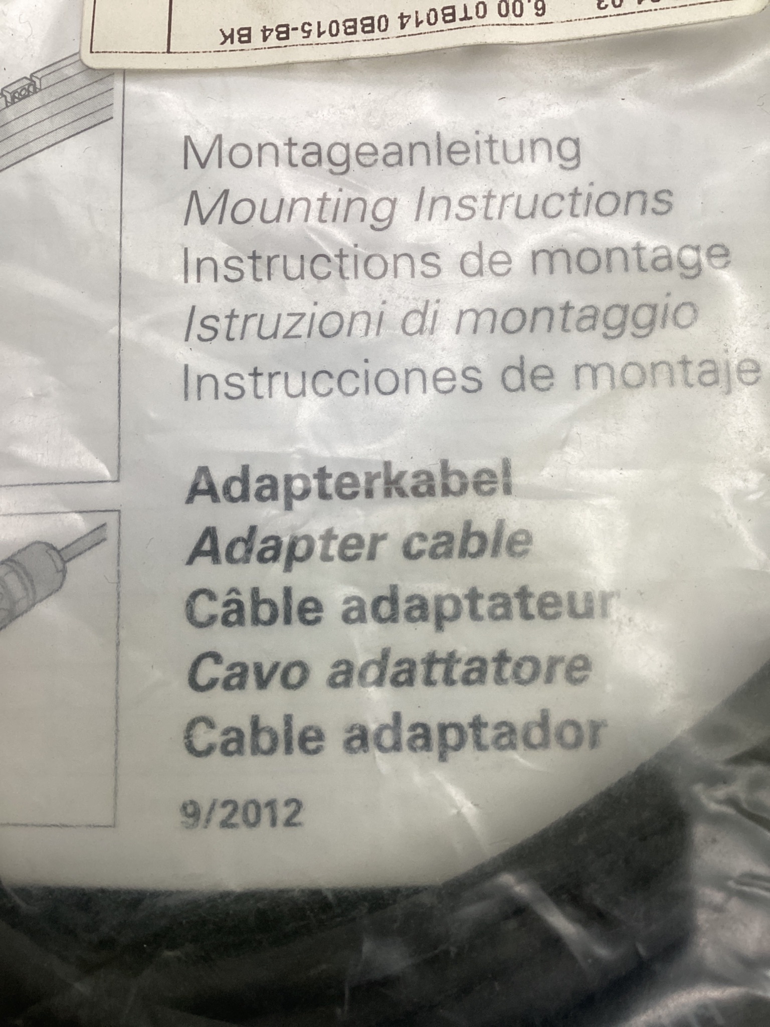 HEIDENHAIN 545547-06 ADAPTER CABLE 6M M12 14-PIN NEW 2