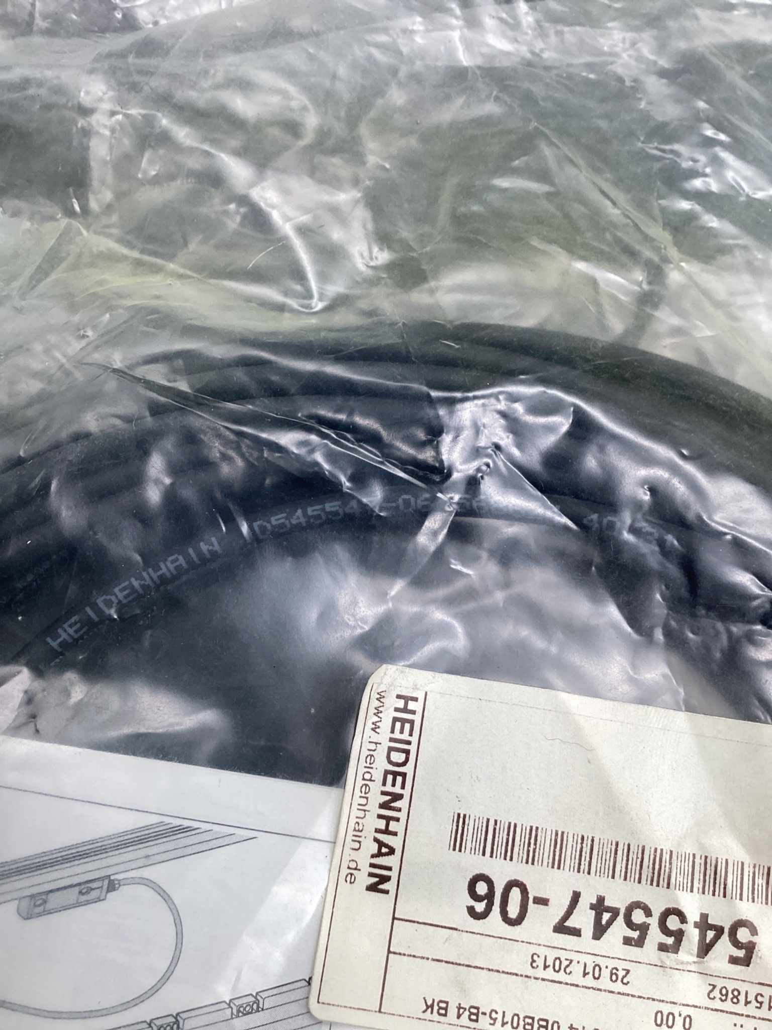 HEIDENHAIN 545547-06 ADAPTER CABLE 6M M12 14-PIN NEW 3