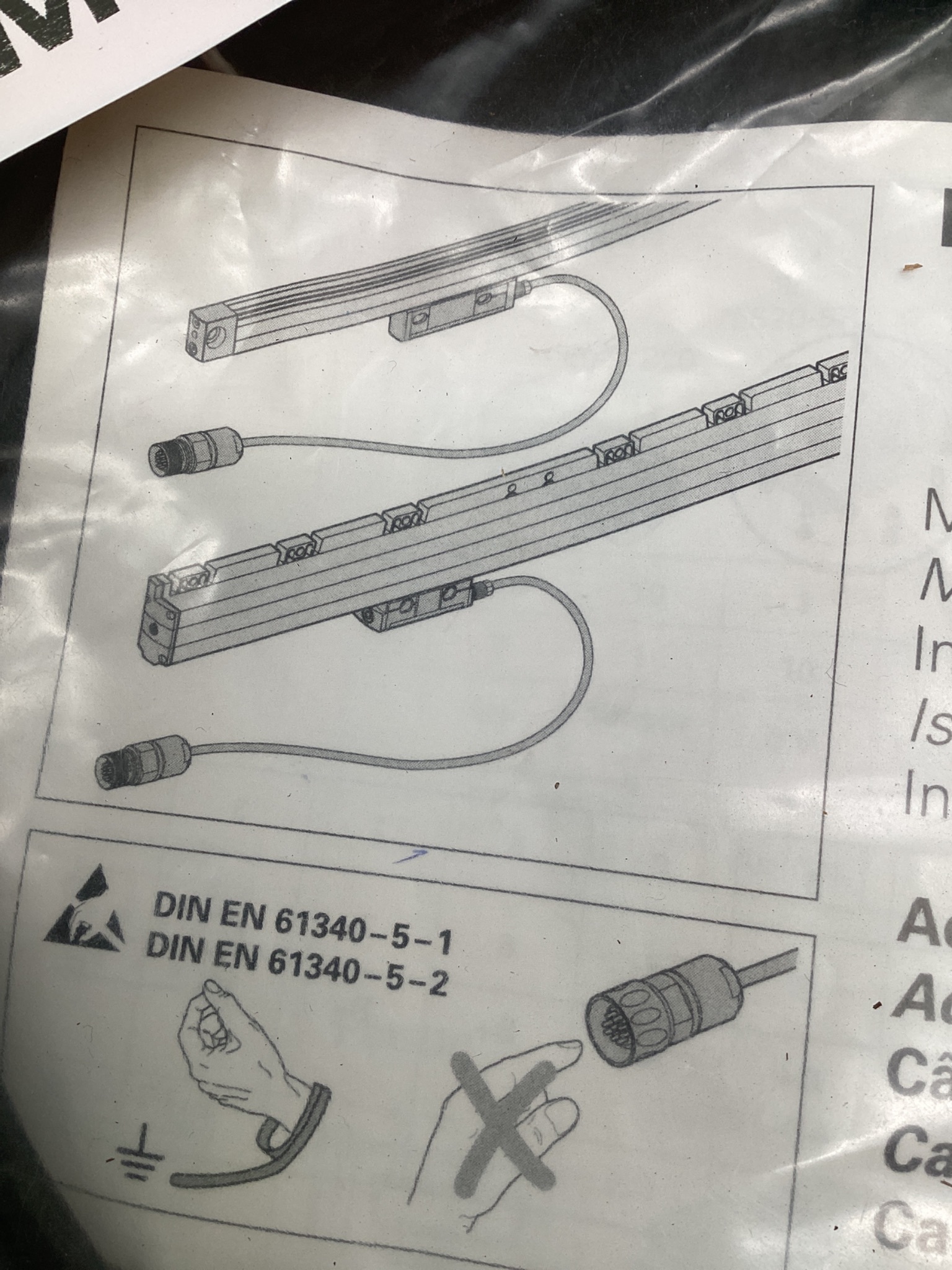 HEIDENHAIN 545547-06 ADAPTER CABLE 6M M12 14-PIN NEW 5