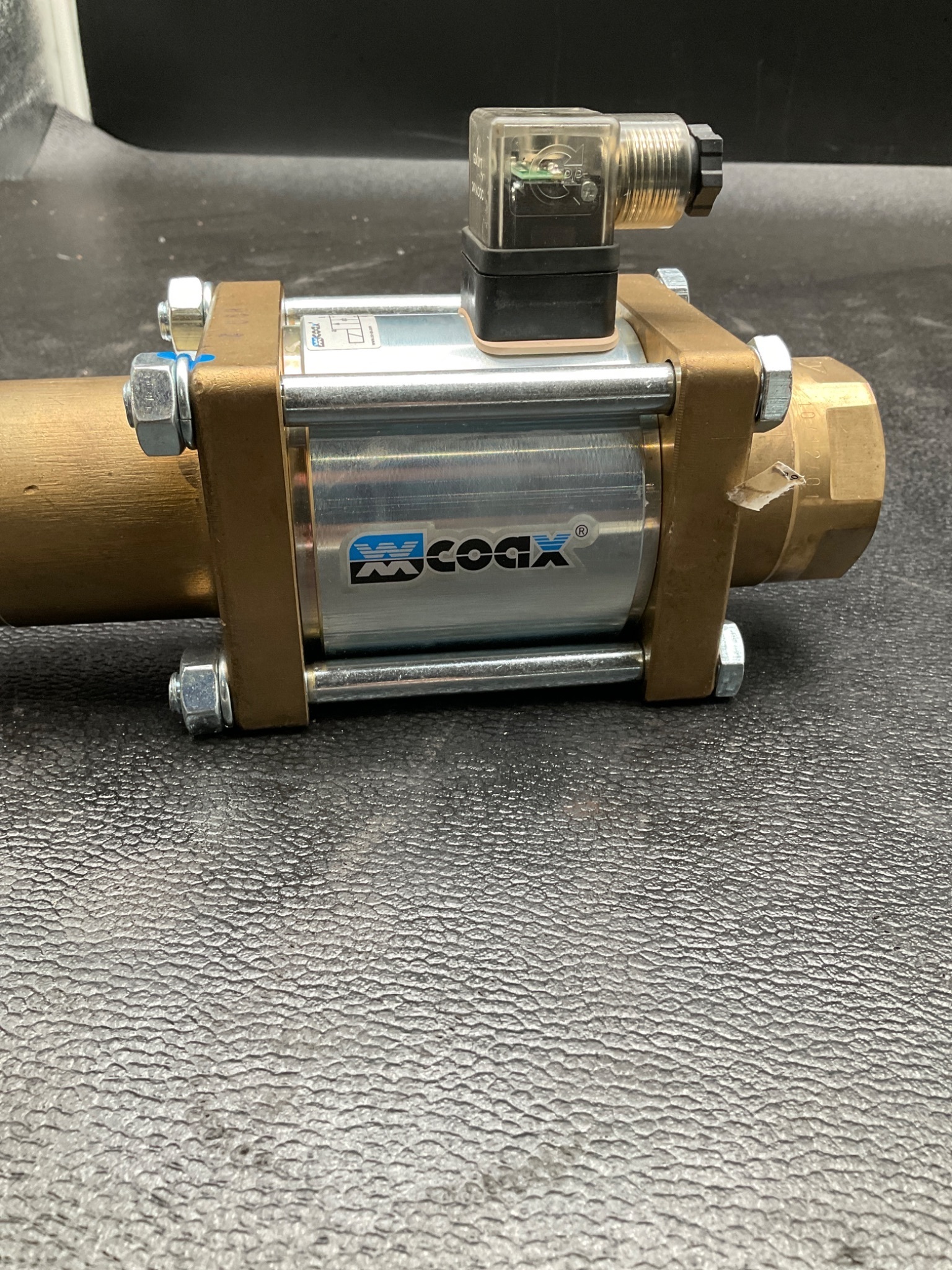 COAX MK20NC SOLENOID VALVE 24VDC BRASS FITTINGS NEW 3
