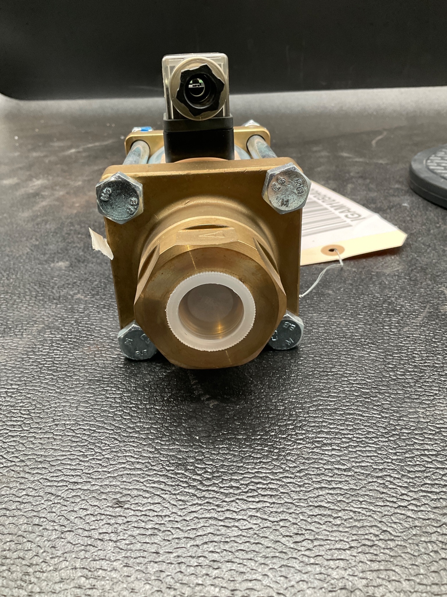 COAX MK20NC SOLENOID VALVE 24VDC BRASS FITTINGS NEW 4