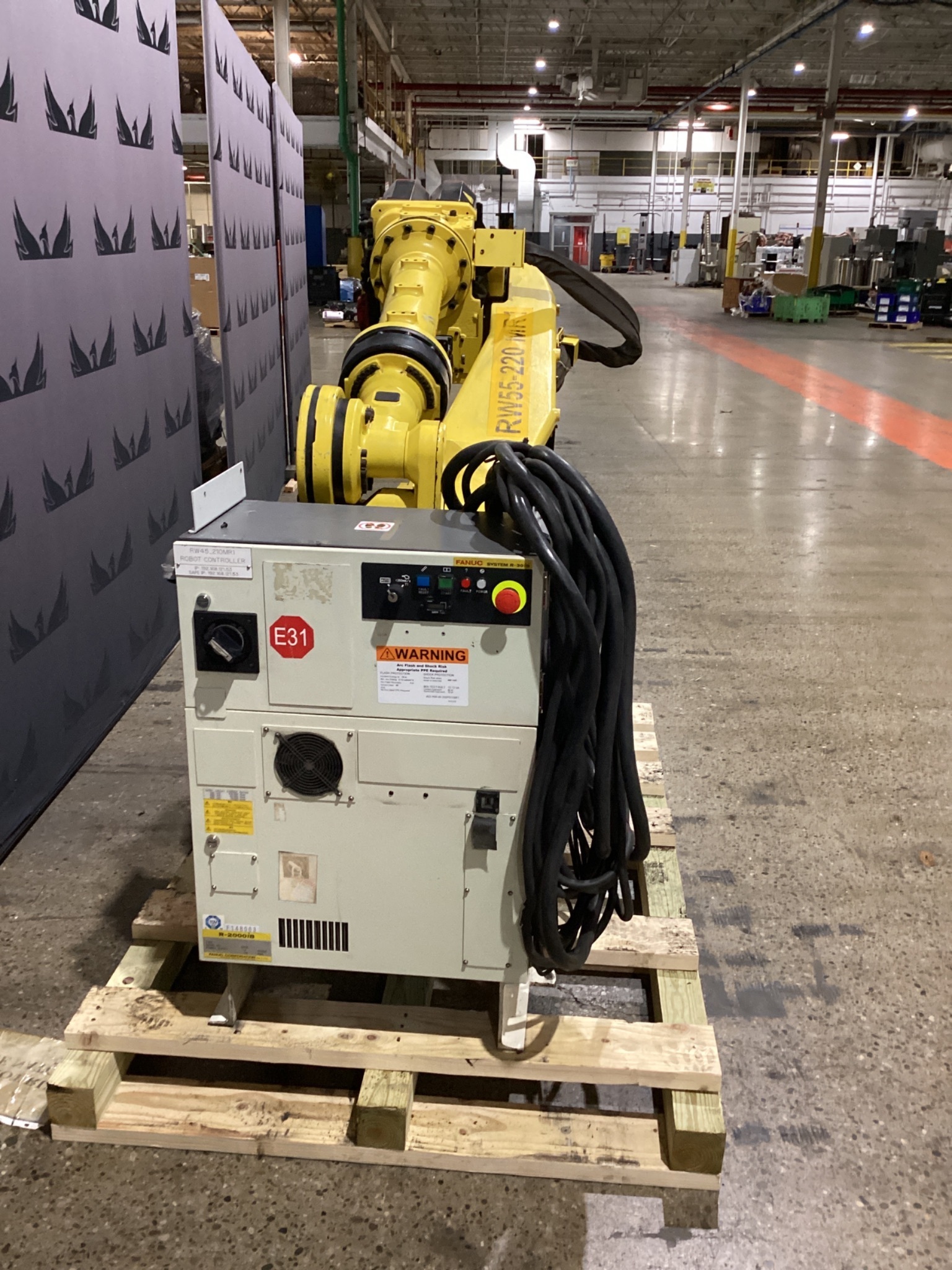 FANUC R-2000iB/210F w/ R-30iB Controls USED 1