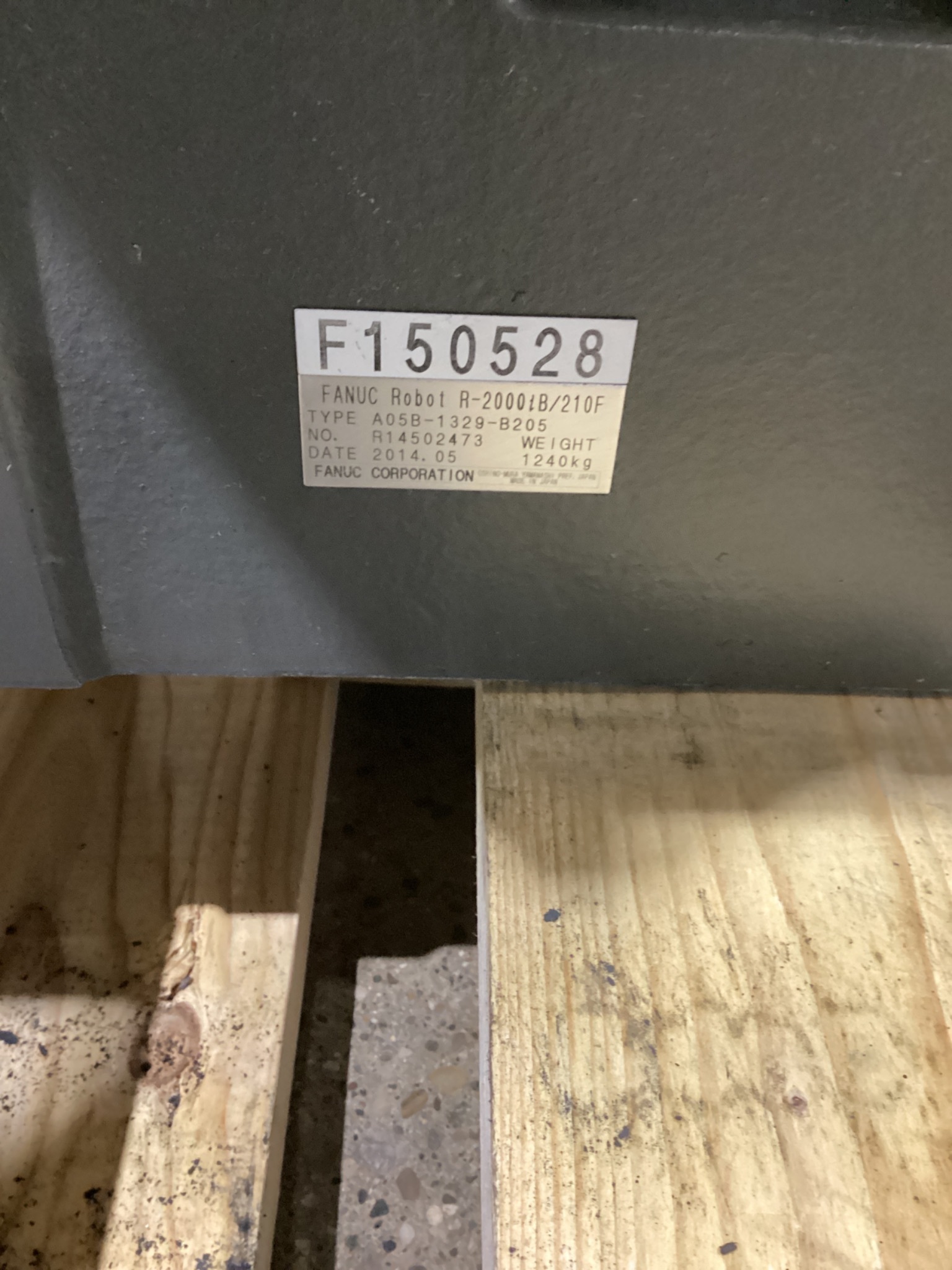 FANUC R-2000iB/210F w/ R-30iB Controls USED 8