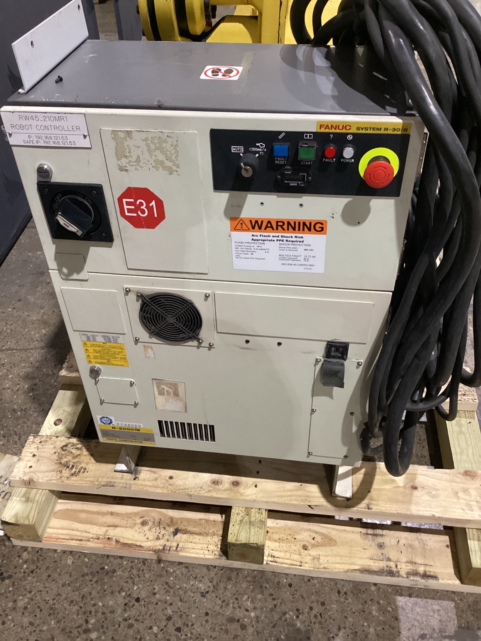 FANUC R-2000iB/210F w/ R-30iB Controls USED 10