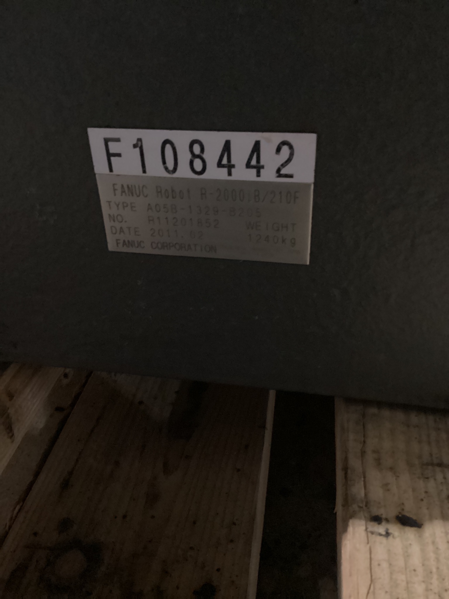 FANUC R-2000iB/210F w/ R-30iB Controls USED 11