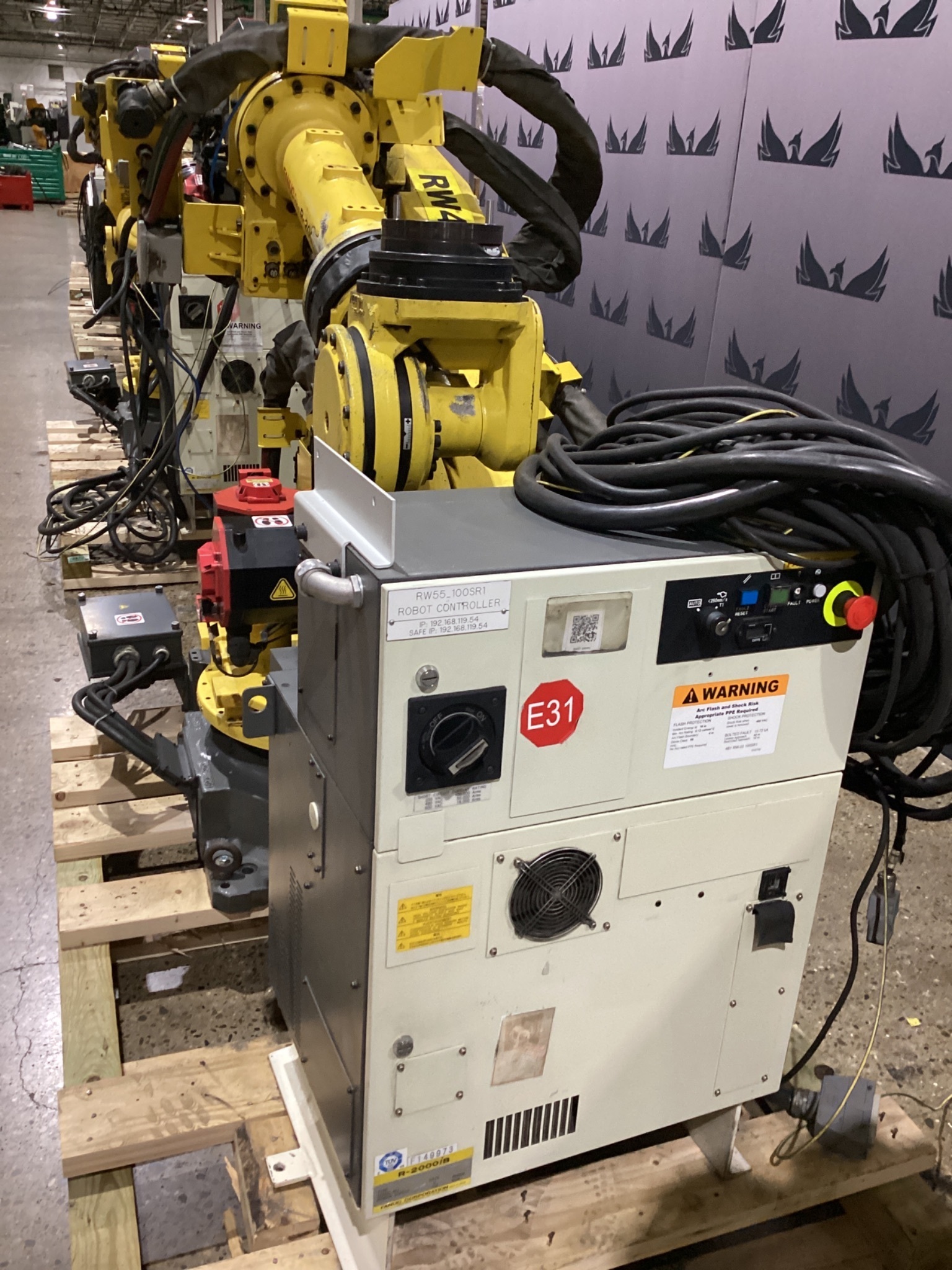 FANUC R-2000iB/210F w/ R-30iB Controls USED 1