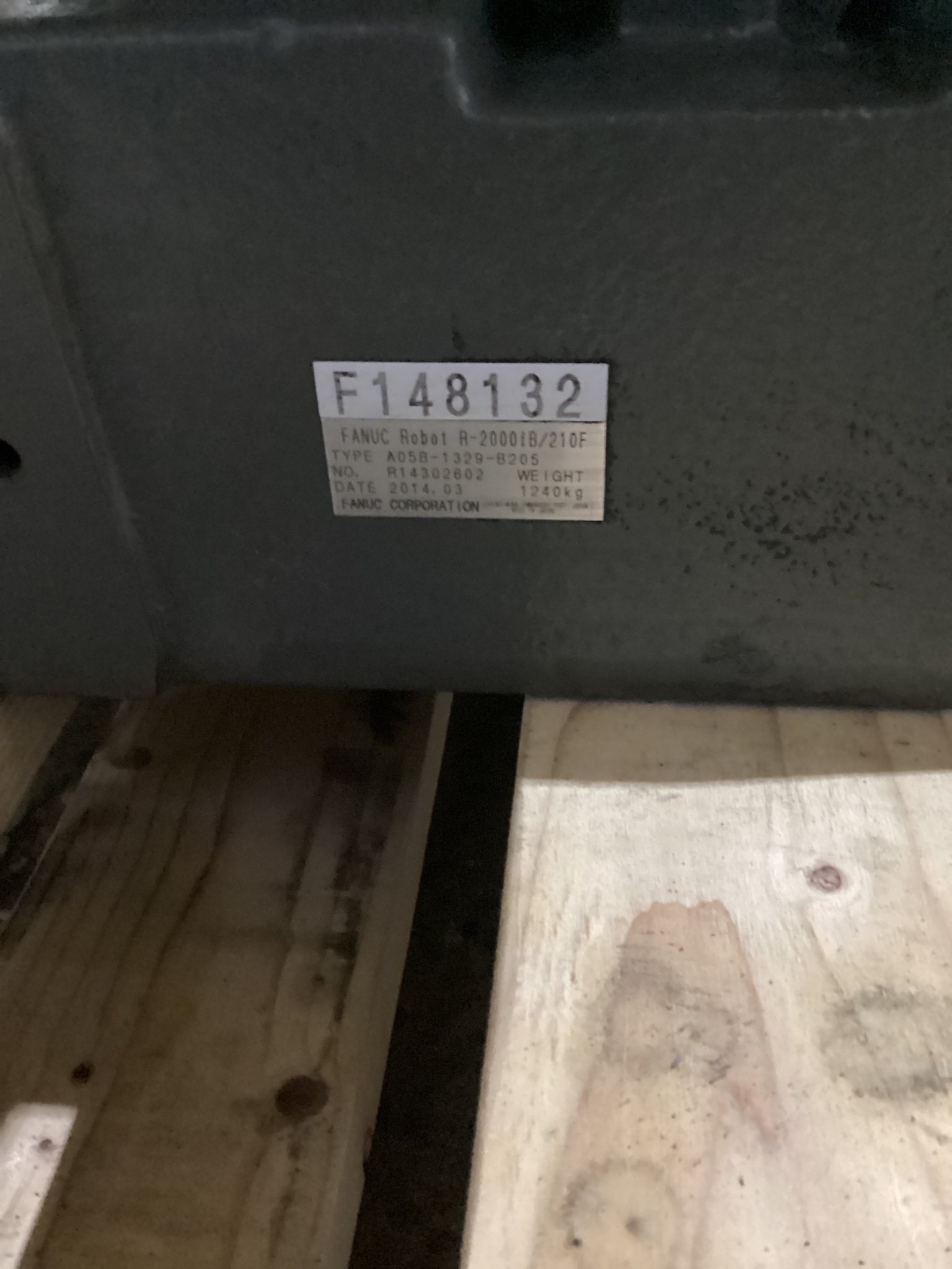 FANUC R-2000iB/210F w/ R-30iB Controls USED 10