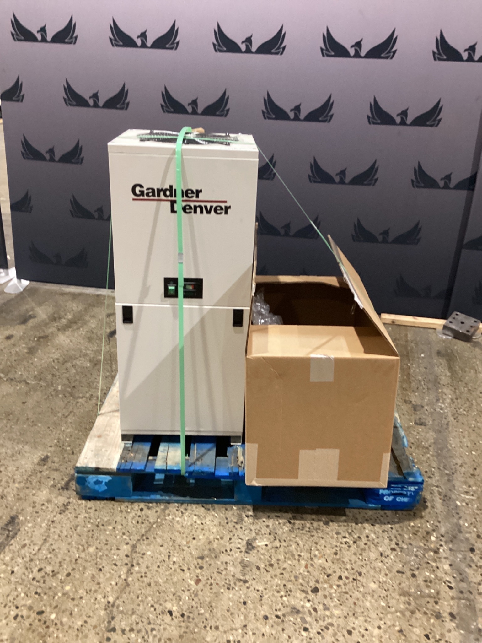 GARDNER DENVER RHT75 REFRIGERATED AIR DRYER USED 0