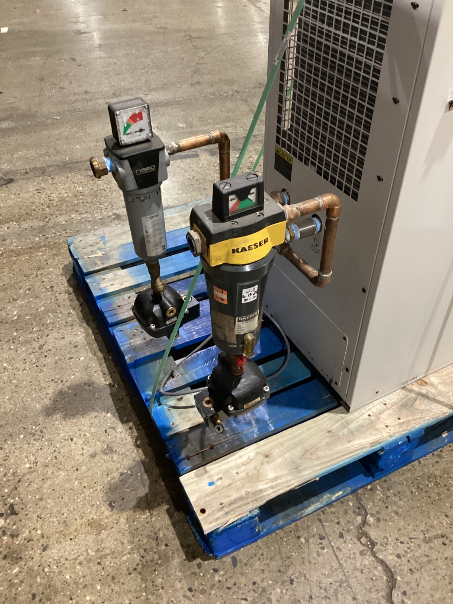 GARDNER DENVER RHT75 REFRIGERATED AIR DRYER USED 1