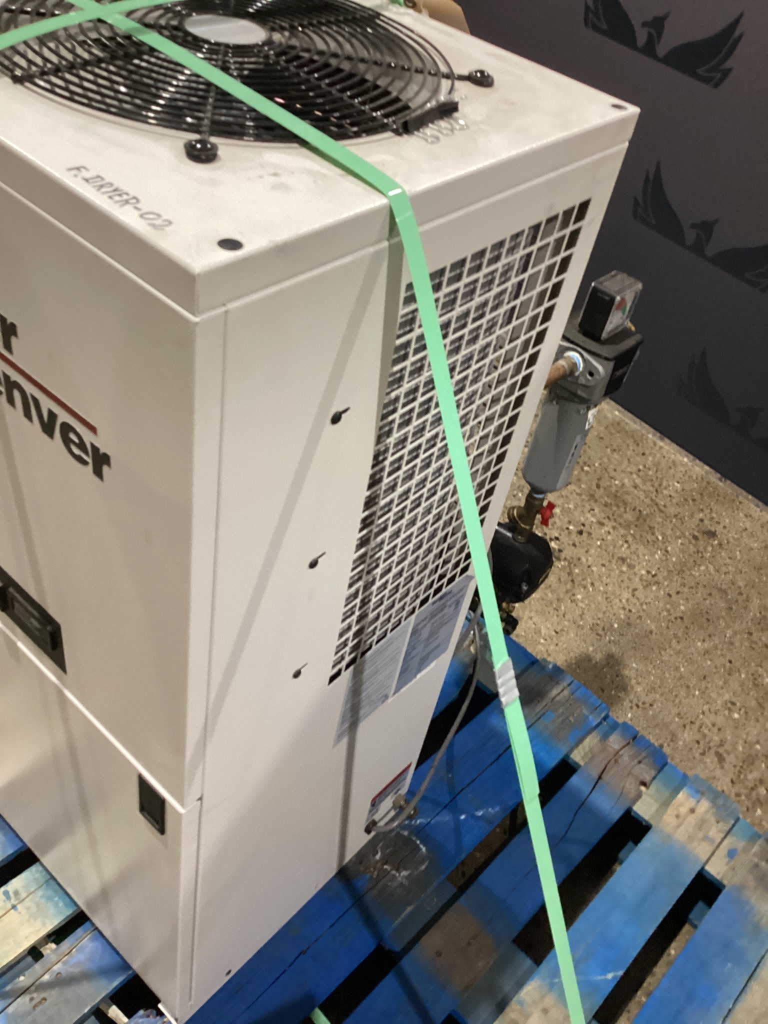 GARDNER DENVER RHT75 REFRIGERATED AIR DRYER USED 7