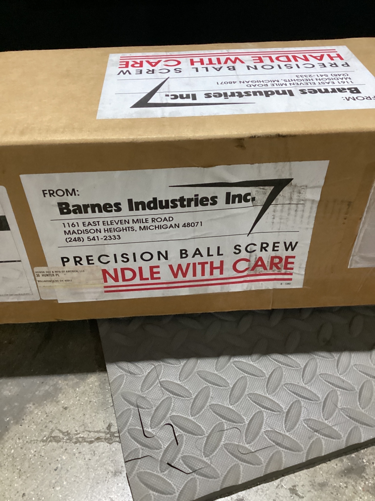 DMG MORI ES1065A01 BALL SCREW NL1500.200 TS USED REPAIRED 2