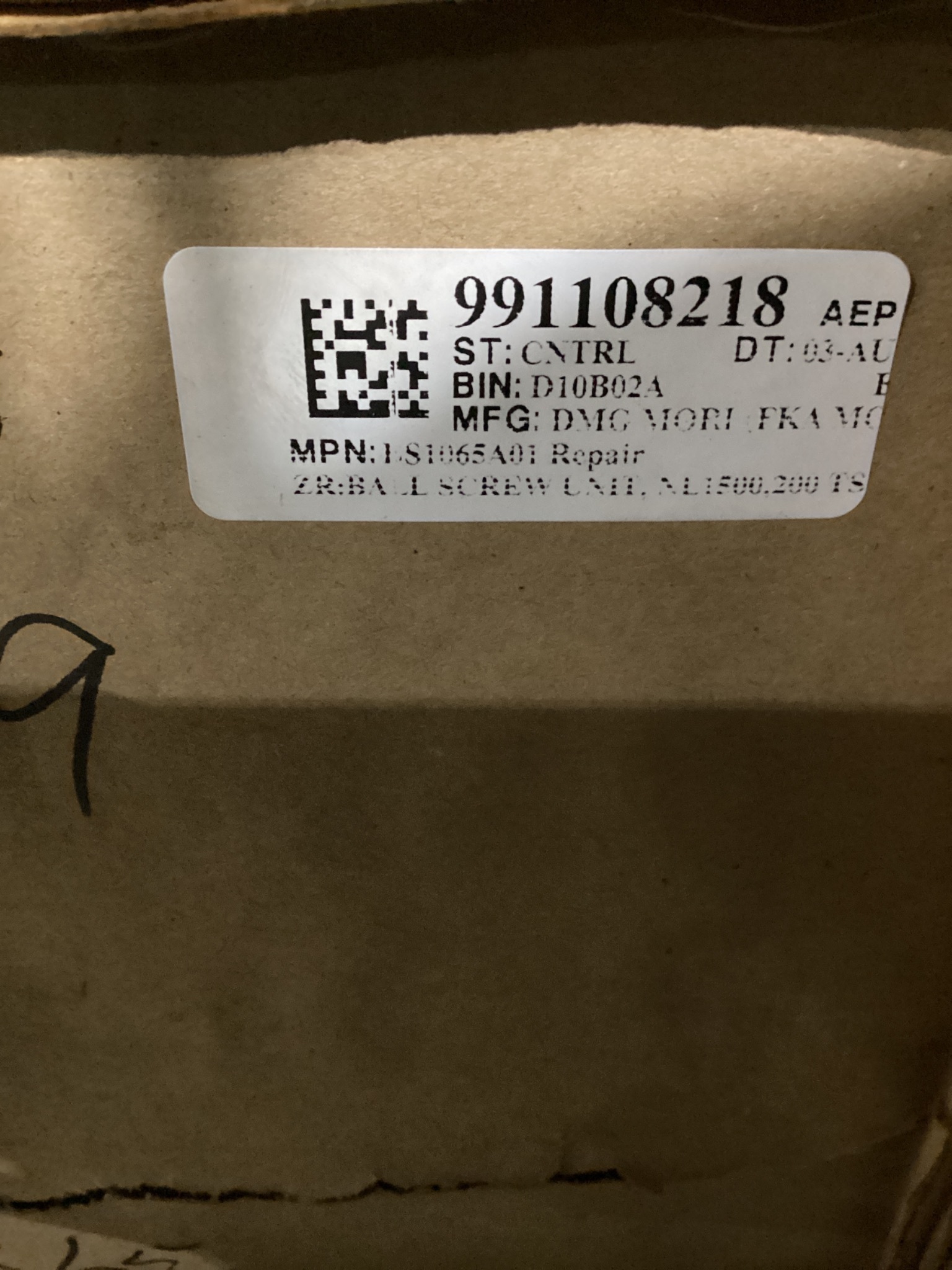 DMG MORI ES1065A01 BALL SCREW NL1500.200 TS USED REPAIRED 4
