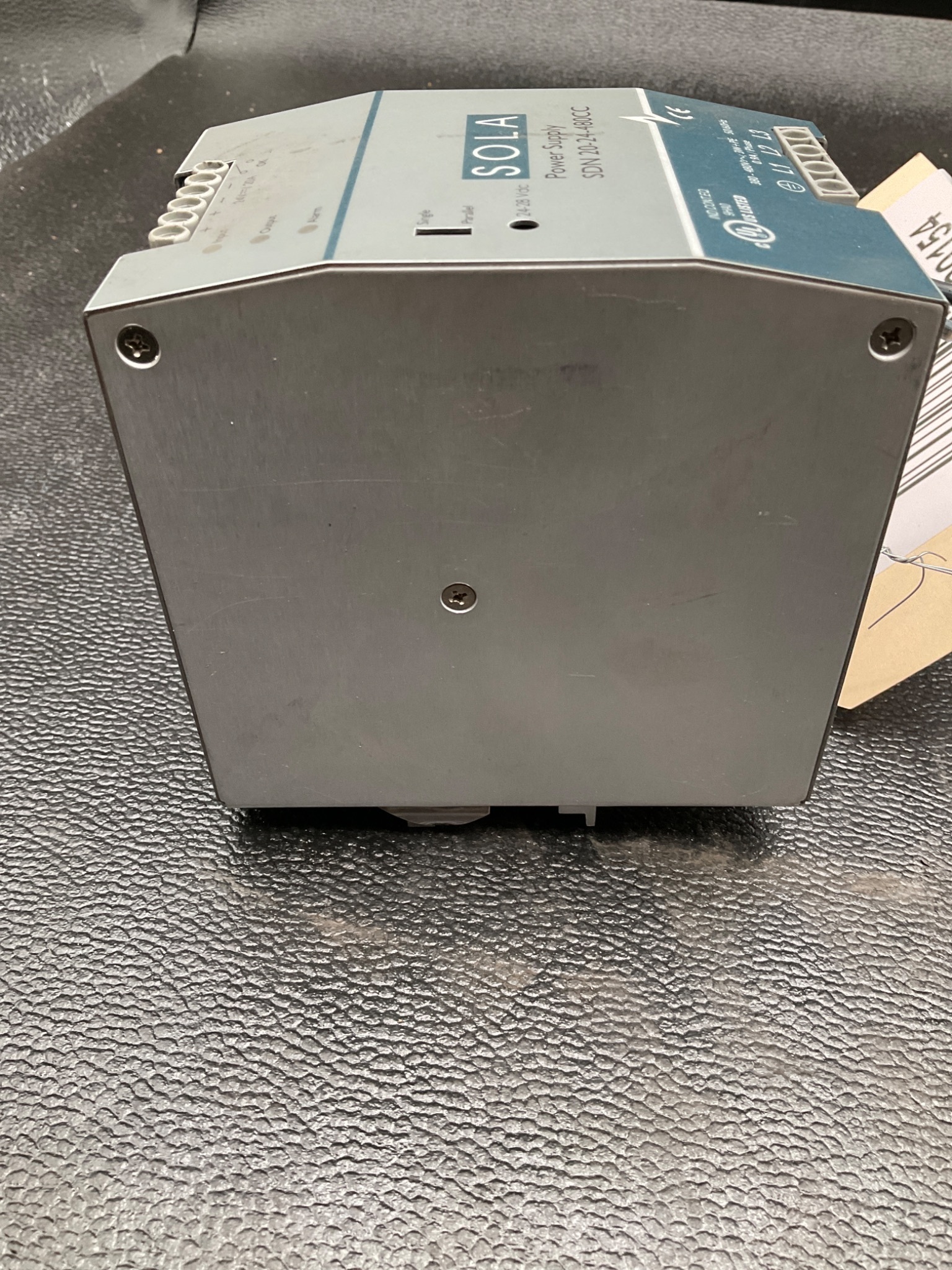 SOLA SDN 20-24-480CC DIN RAIL POWER SUPPLY 24VDC 20A USED 4