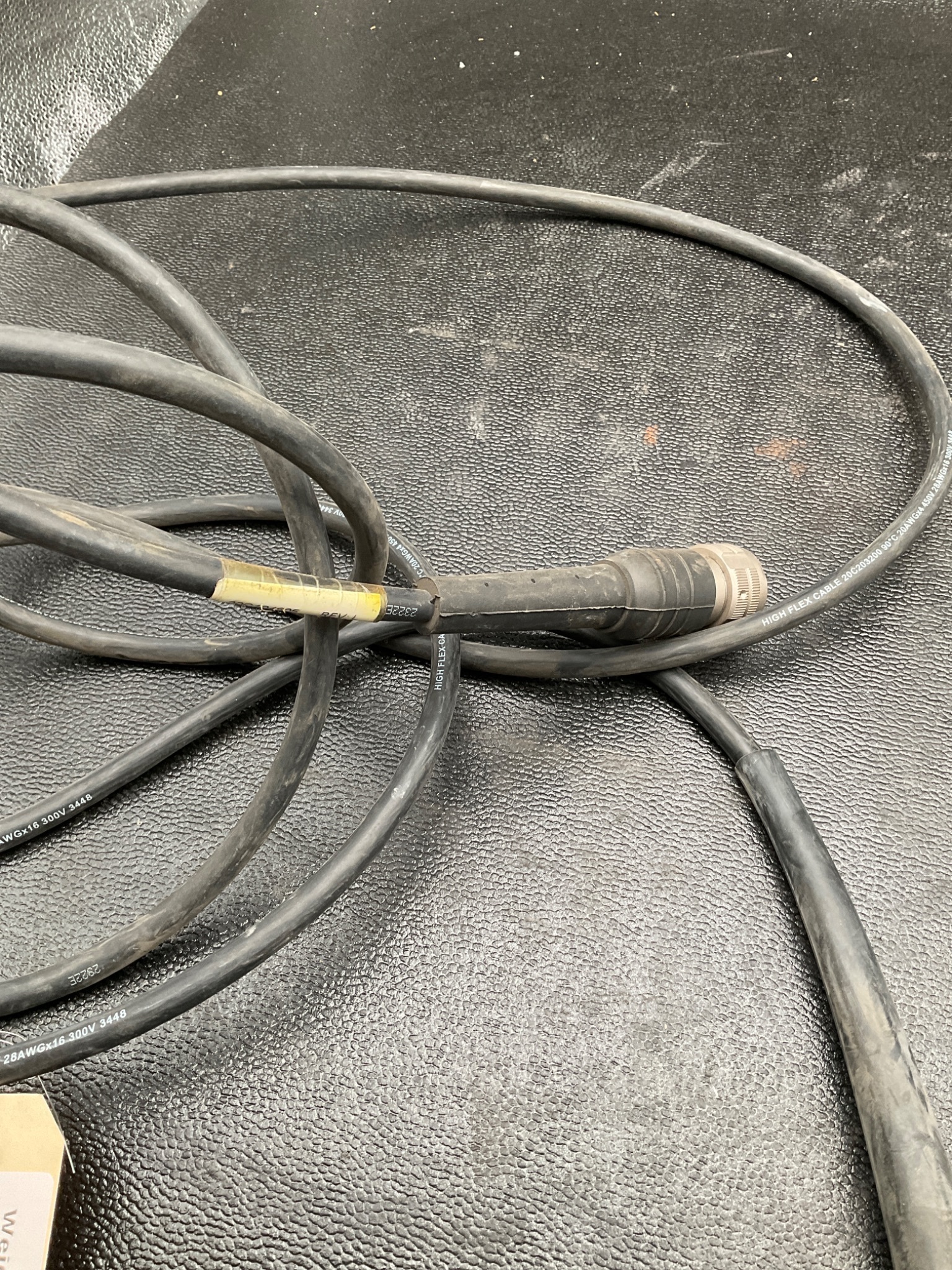STANLEY 20C104605 TORQUE DRIVER CABLE 5M NUTRUNNER USED 2
