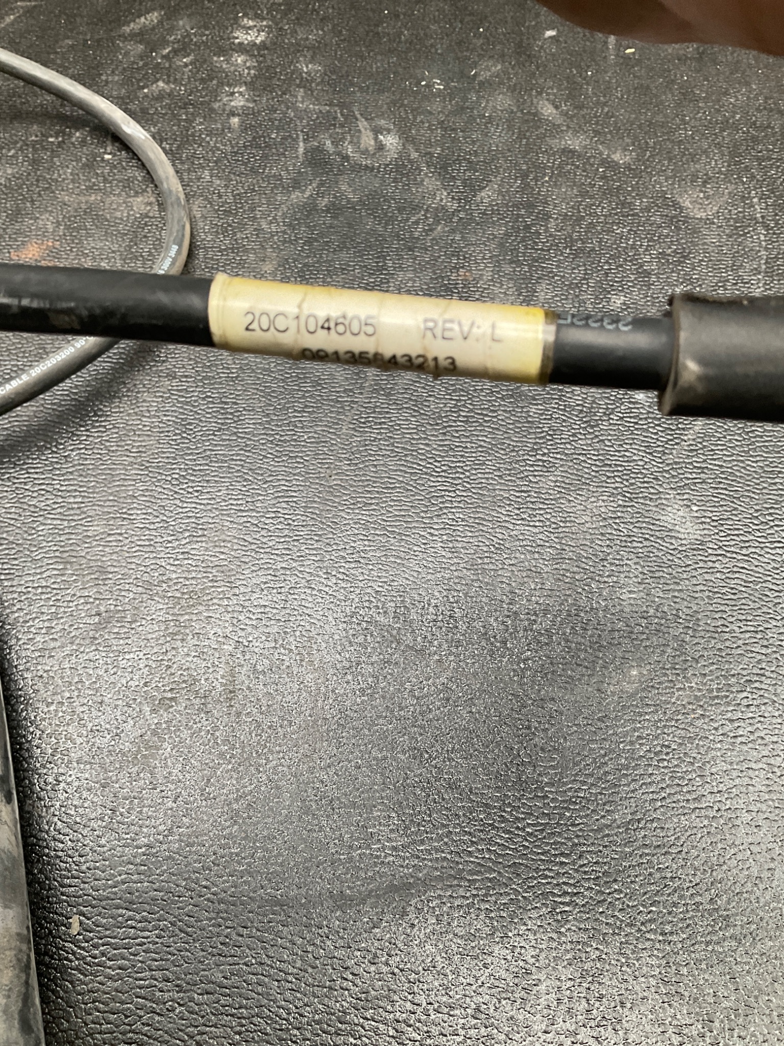 STANLEY 20C104605 TORQUE DRIVER CABLE 5M NUTRUNNER USED 3
