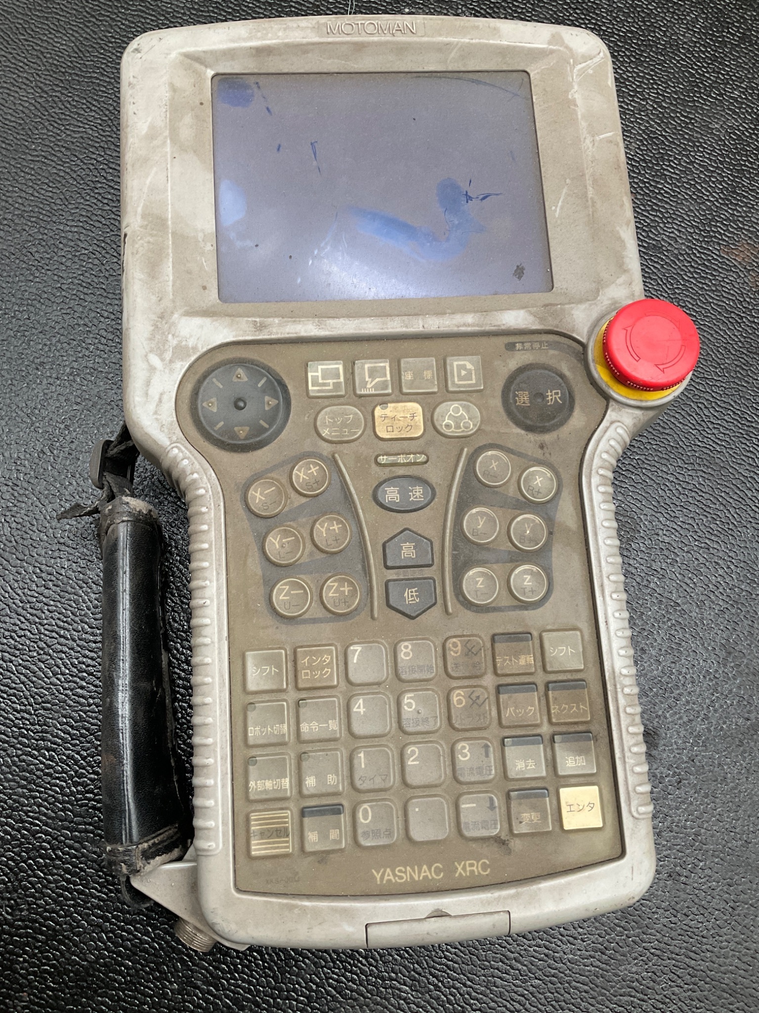 YASKAWA JZNC-XPP04B-R TEACH PENDANT MOTOMAN XRC USED 2
