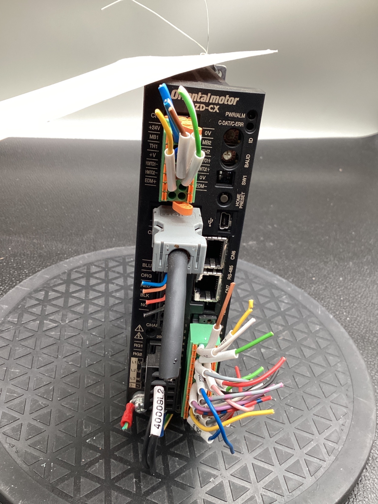 ORIENTAL MOTOR AZD-CX CLOSED LOOP STEPPER DRIVER RS-485 USED 4