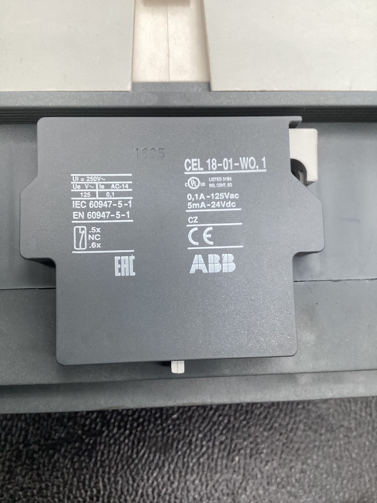 ABB A300W-20 Welding Isolation Contactor 400A 600V USED 4