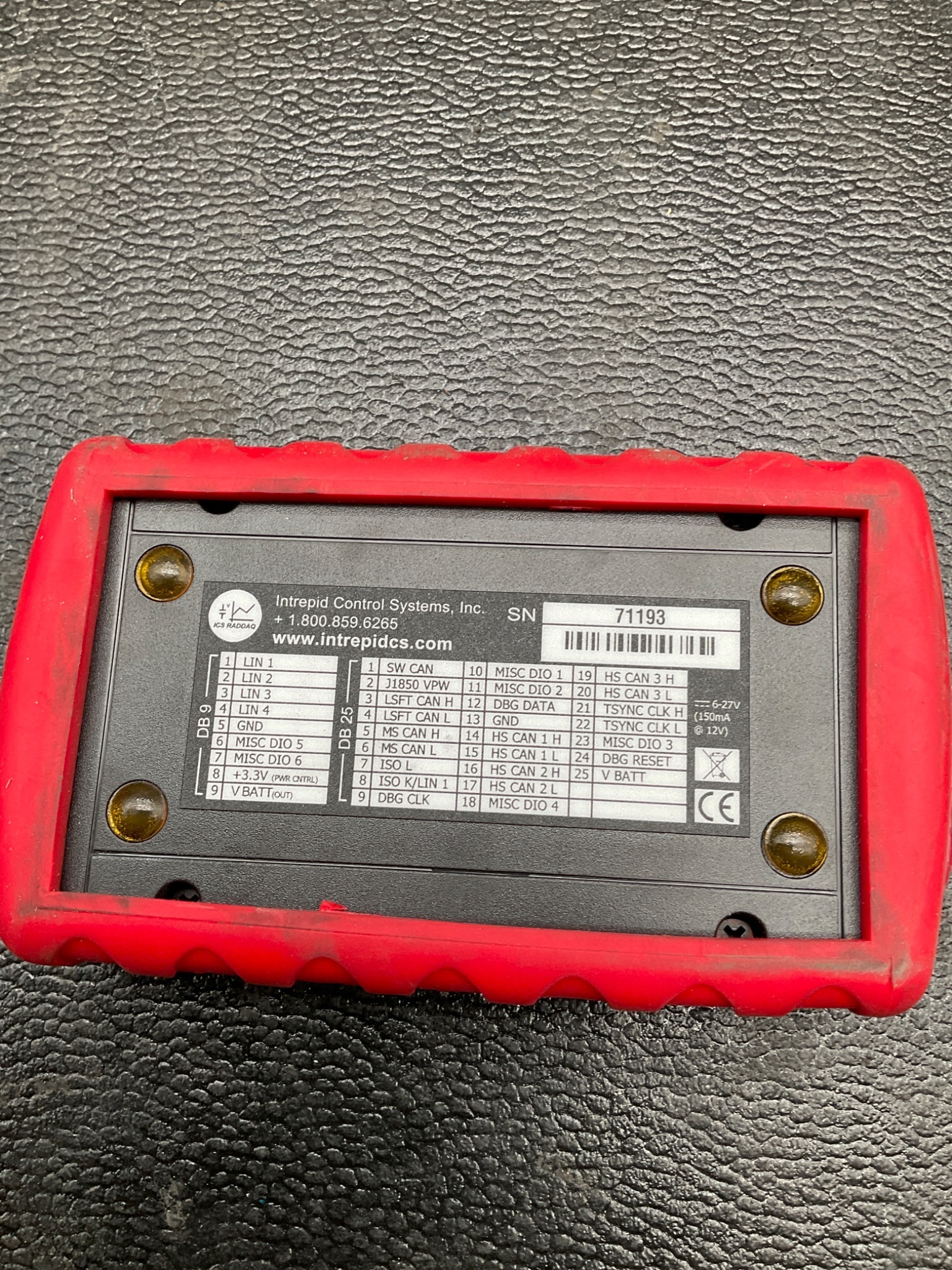 INTREPID CS NEO-VI Automotive Network Interface CAN LIN Ethernet USED 3