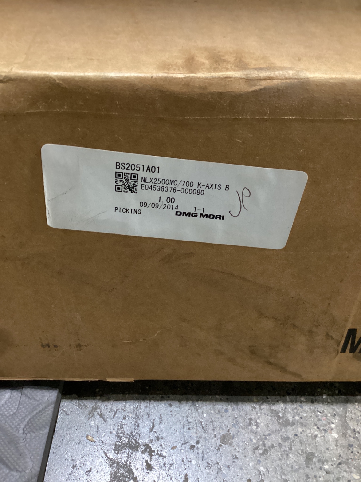 MORI SEIKI BS2051 TAILSTOCK BALL SCREW NEW 4