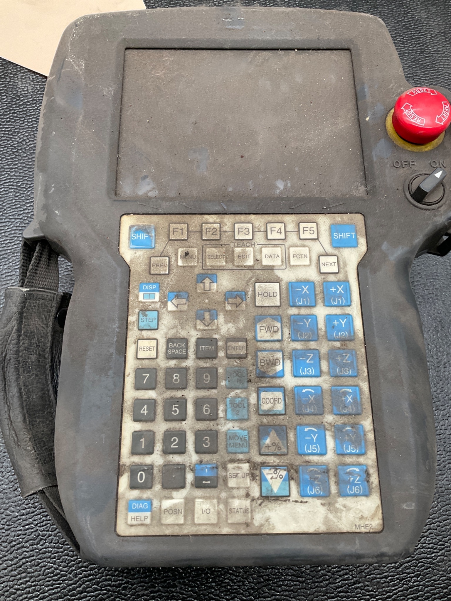 FANUC A05B-2490-C371 Material Handling Teach Pendant R-J3iB USED 1