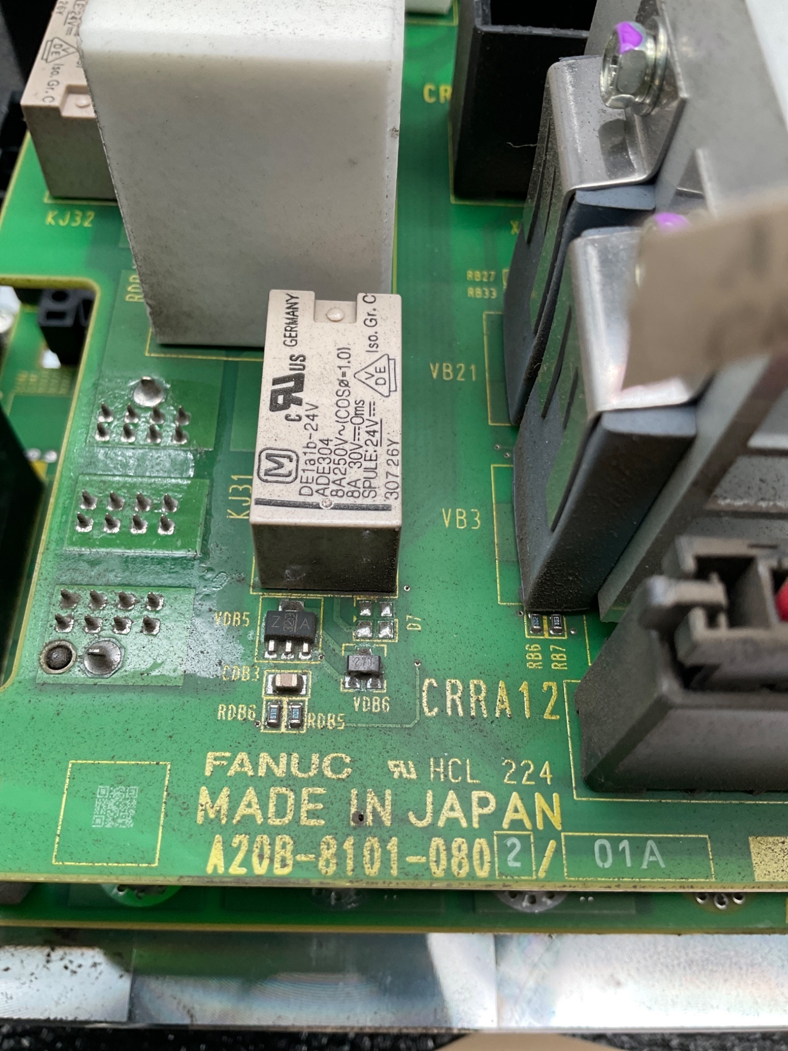 FANUC A20B-8101-0802 Servo Drive Power Board USED 1