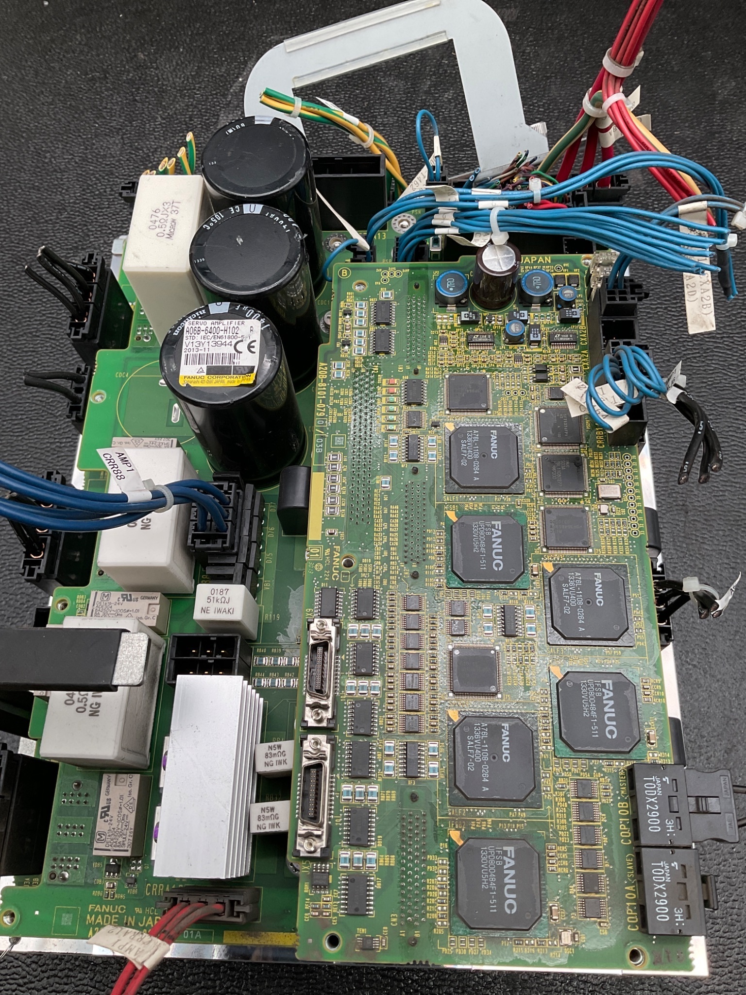 FANUC A20B-8101-0802 Servo Drive Power Board USED 3