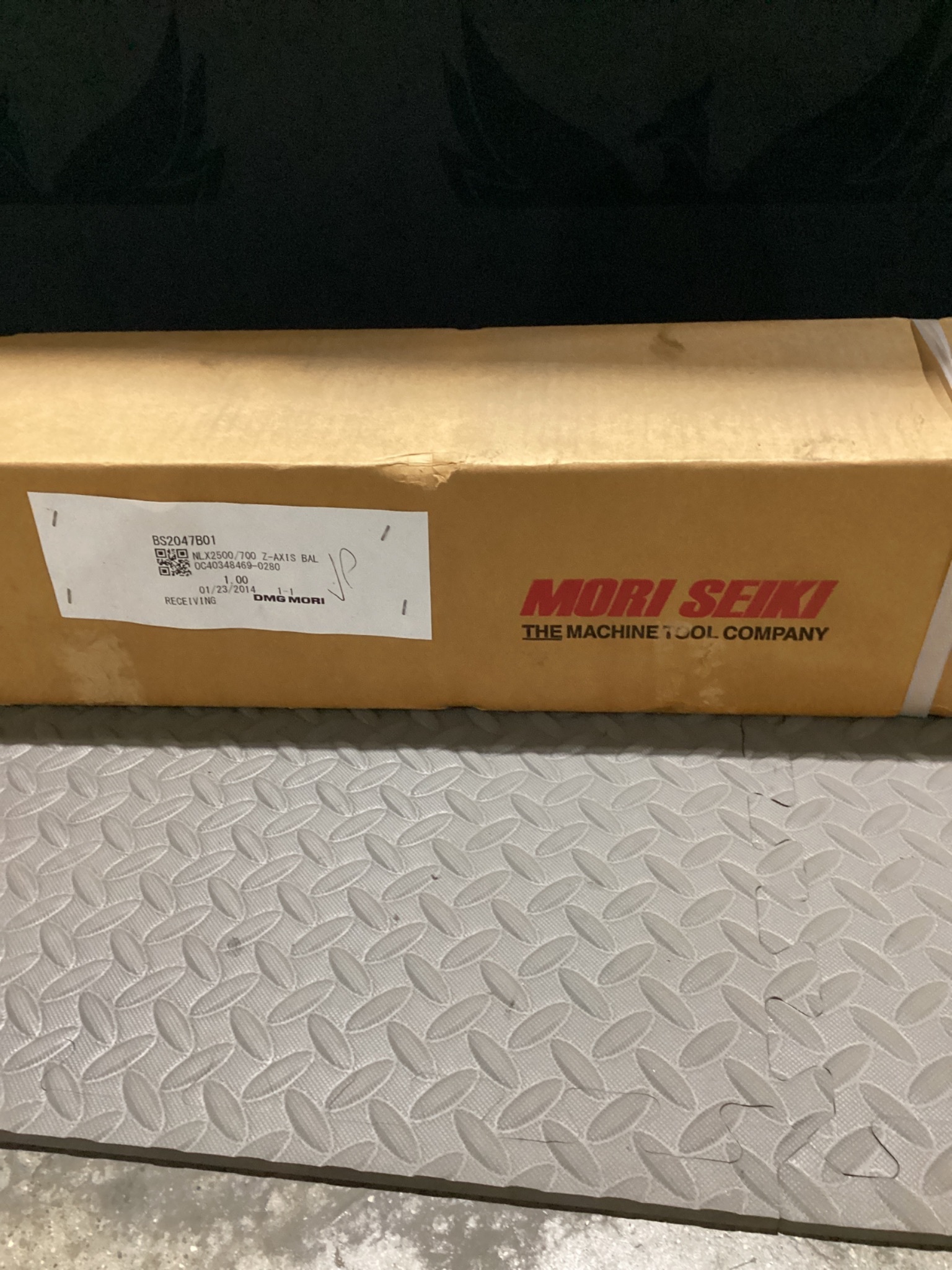 DMG MORI BS2047B01 Z-AXIS BALL SCREW NLX2500/700 CNC LATHE NEW 1