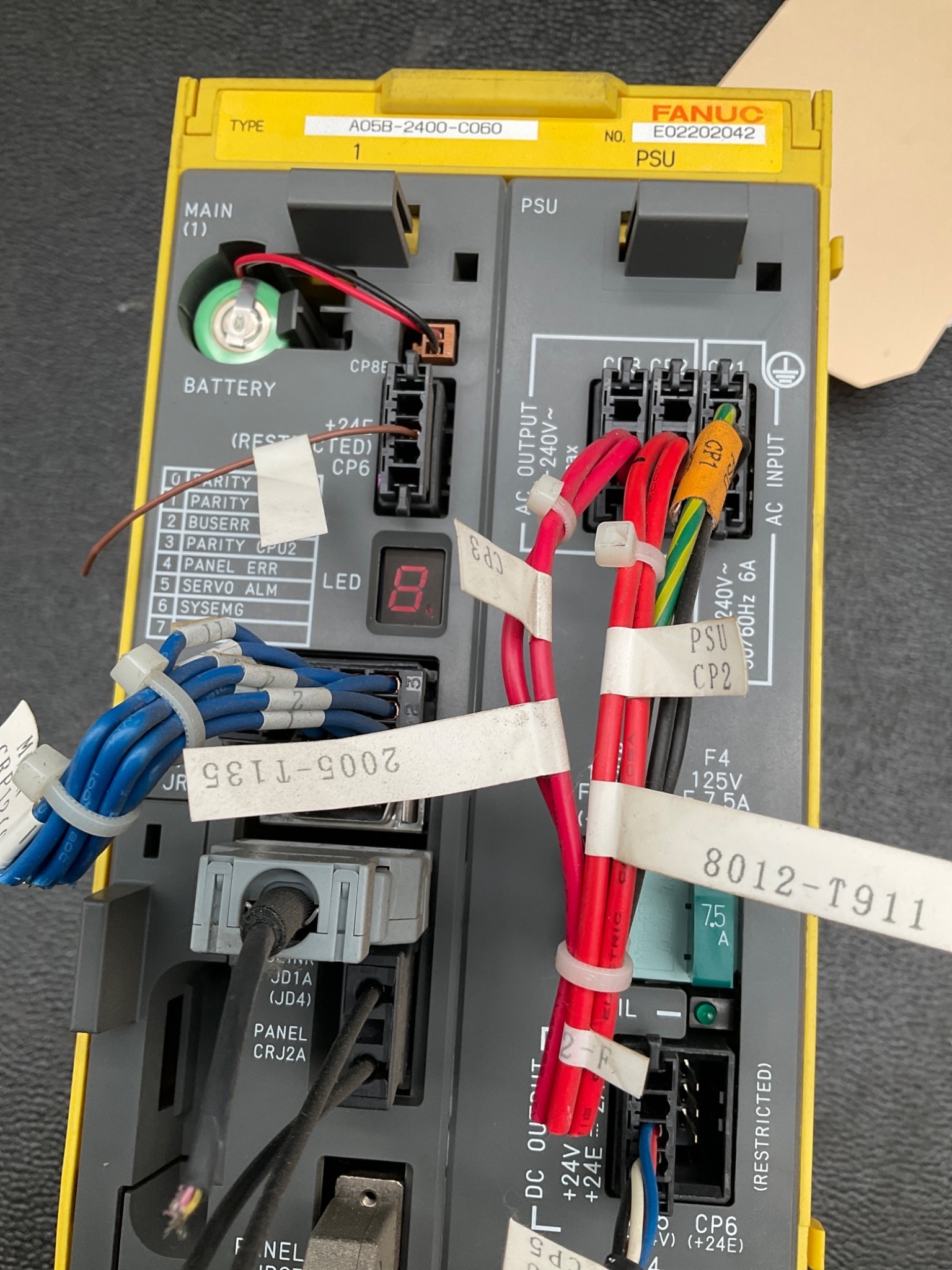 FANUC A05B-2400-C060 w/ A16B-3200-0330 + A16B-2203-0370 Control Module USED 1