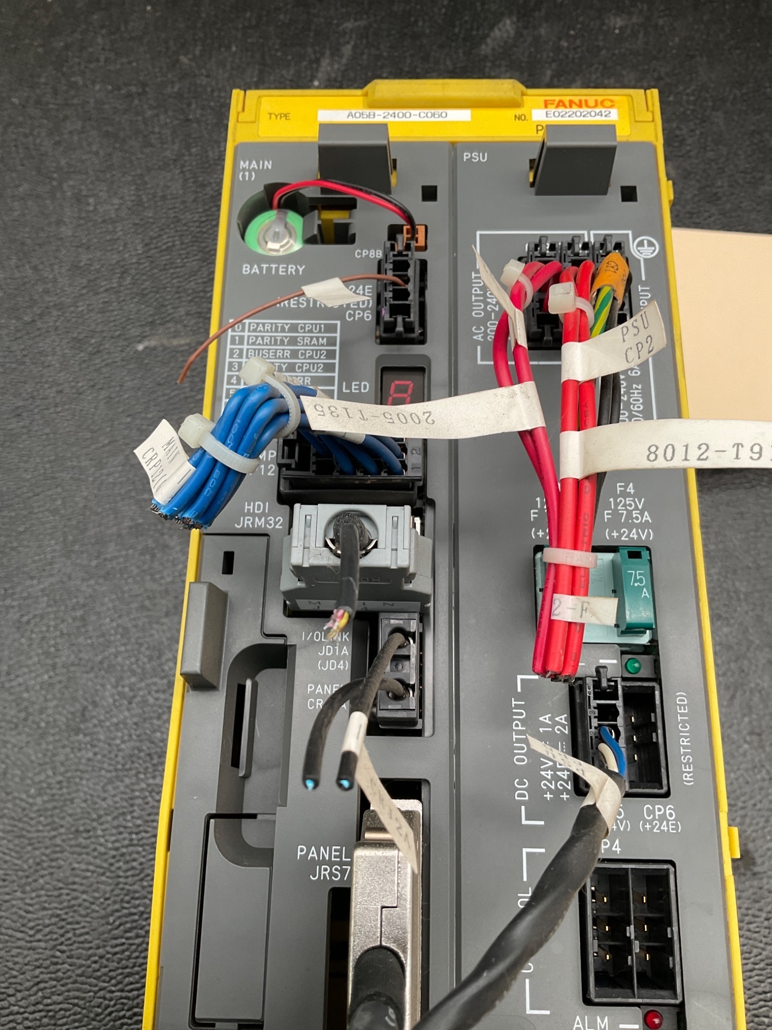 FANUC A05B-2400-C060 w/ A16B-3200-0330 + A16B-2203-0370 Control Module USED 6