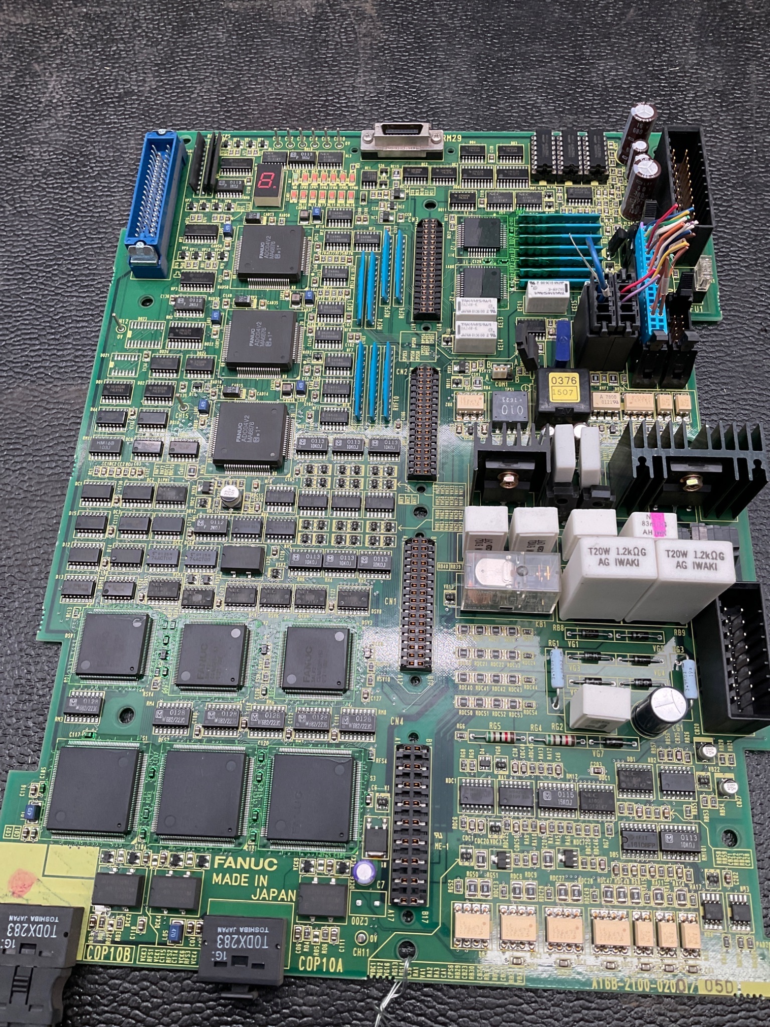 FANUC A16B-2100-0200 Servo Drive Top Board USED 1