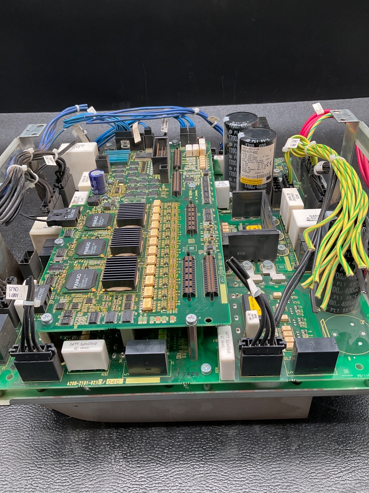 FANUC A06B-6107-H002 Alpha i Servo Amplifier USED 2