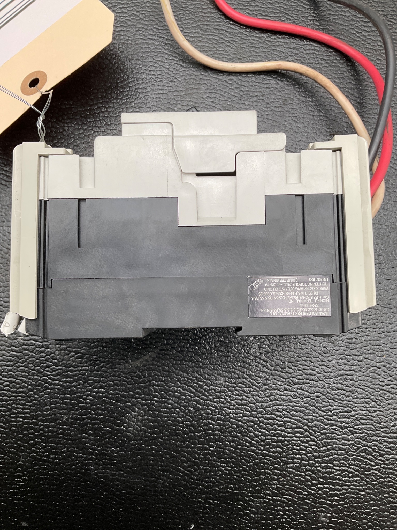 MITSUBISHI NF100-HRU Molded Case Circuit Breaker 3P 15A USED 3