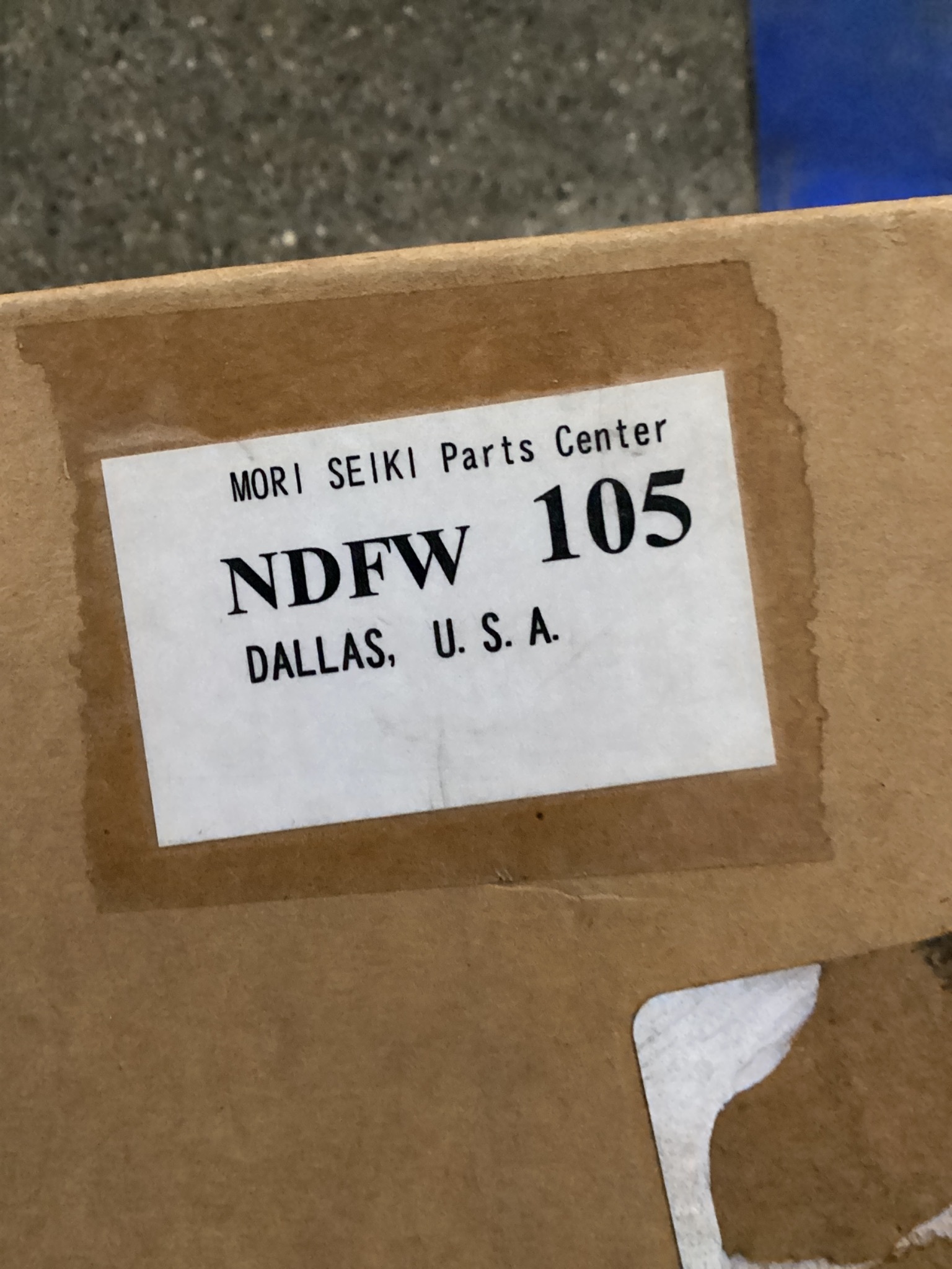 DMG MORI BS2047B01 Z-AXIS BALL SCREW NLX2500/700 CNC LATHE NEW 5