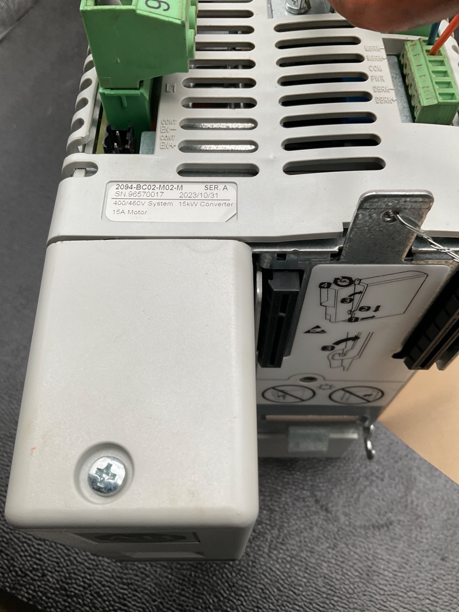 ALLEN BRADLEY 2094-BC02-M02-M Kinetix Axis Module USED 5